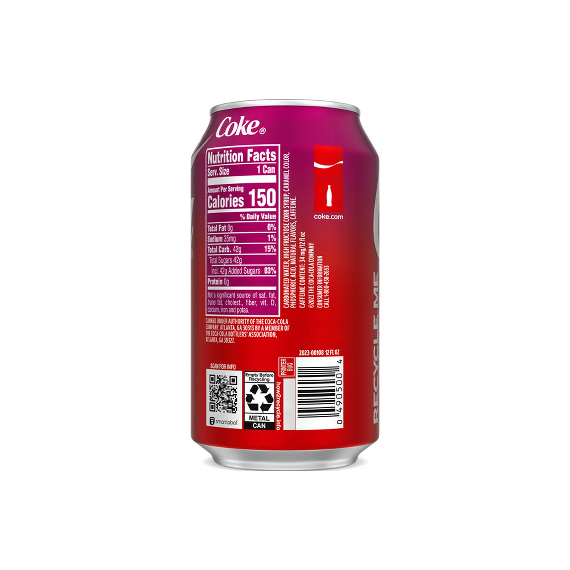 Coca Cola Cherry 12 fl oz