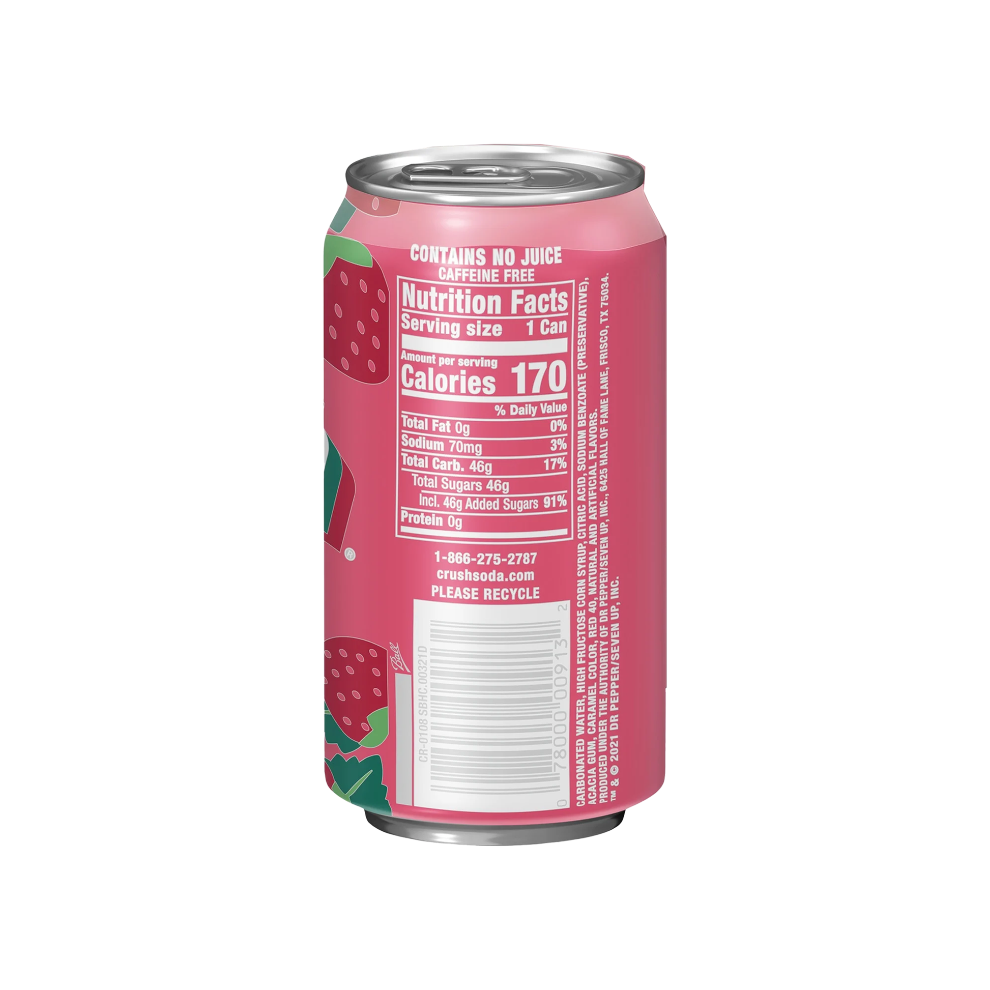 Crush Strawberry 12 fl oz