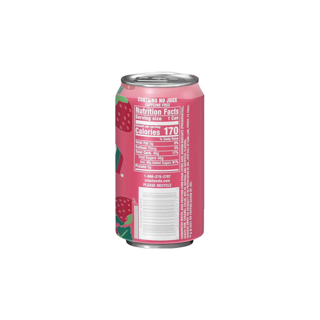 Crush Strawberry 12 fl oz