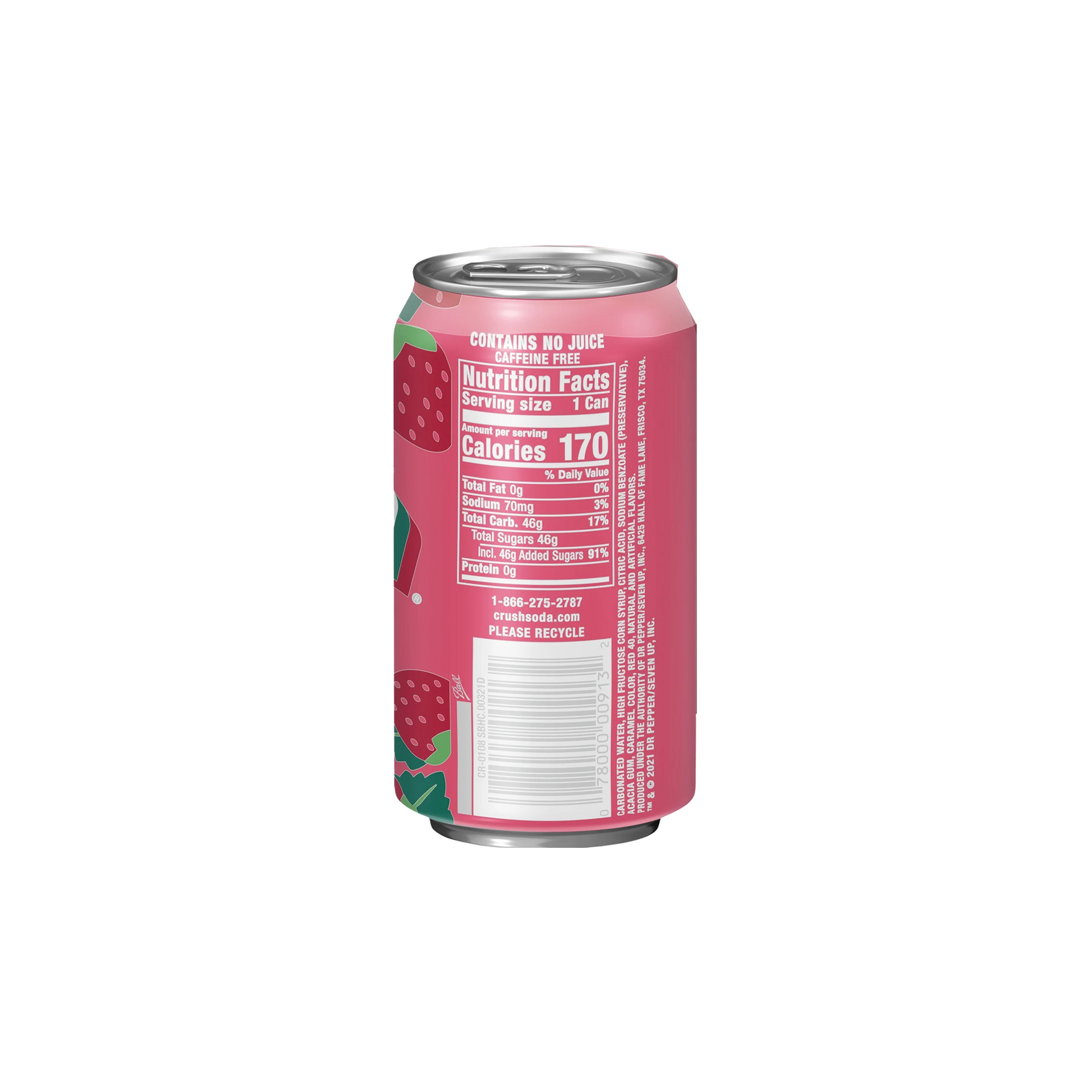 Crush Strawberry 12 fl oz