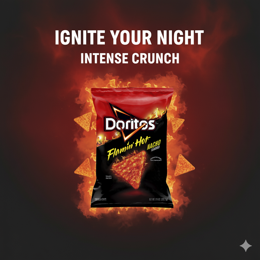 Doritos Flamin Hot Nacho 11 oz