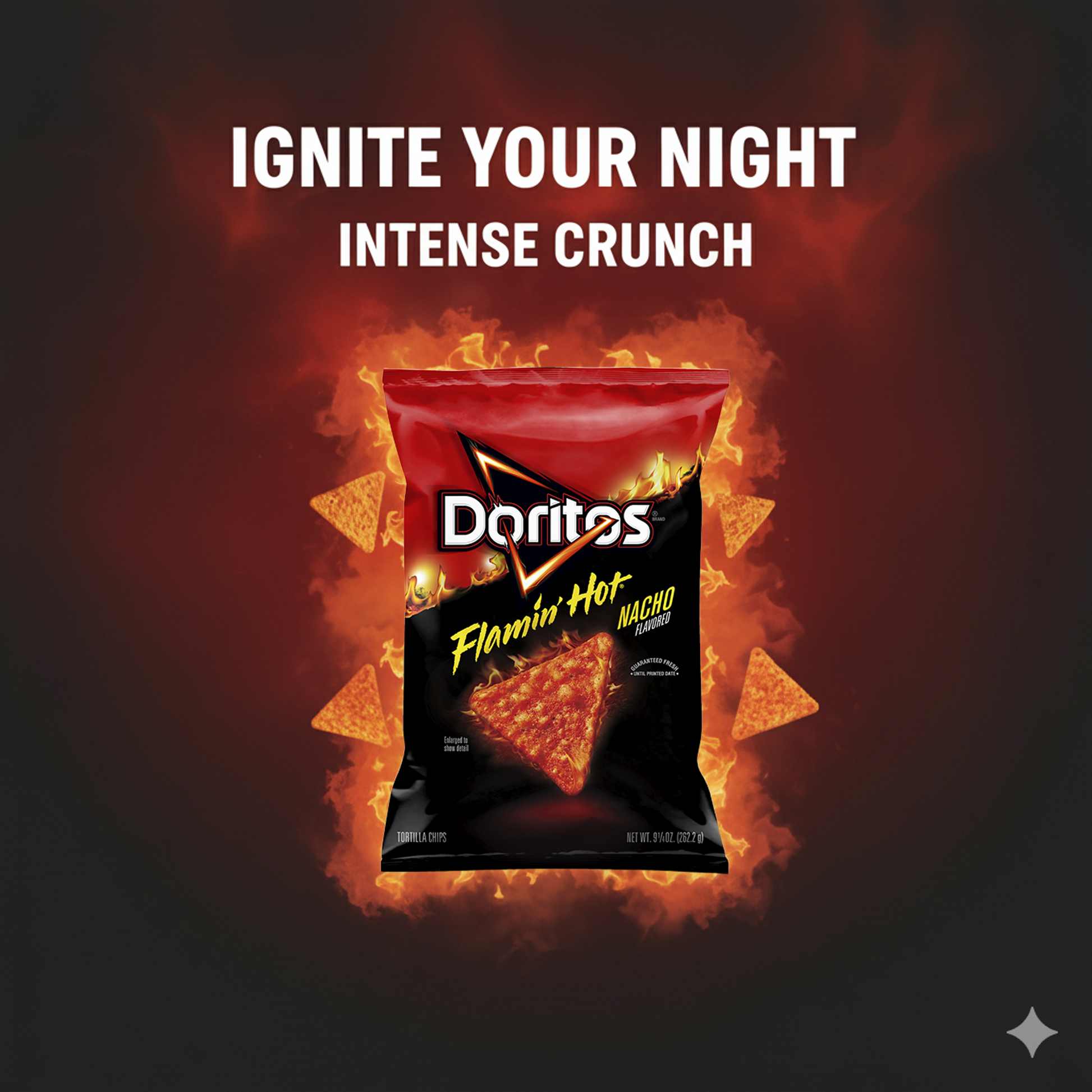 Doritos Flamin Hot Nacho 11 oz