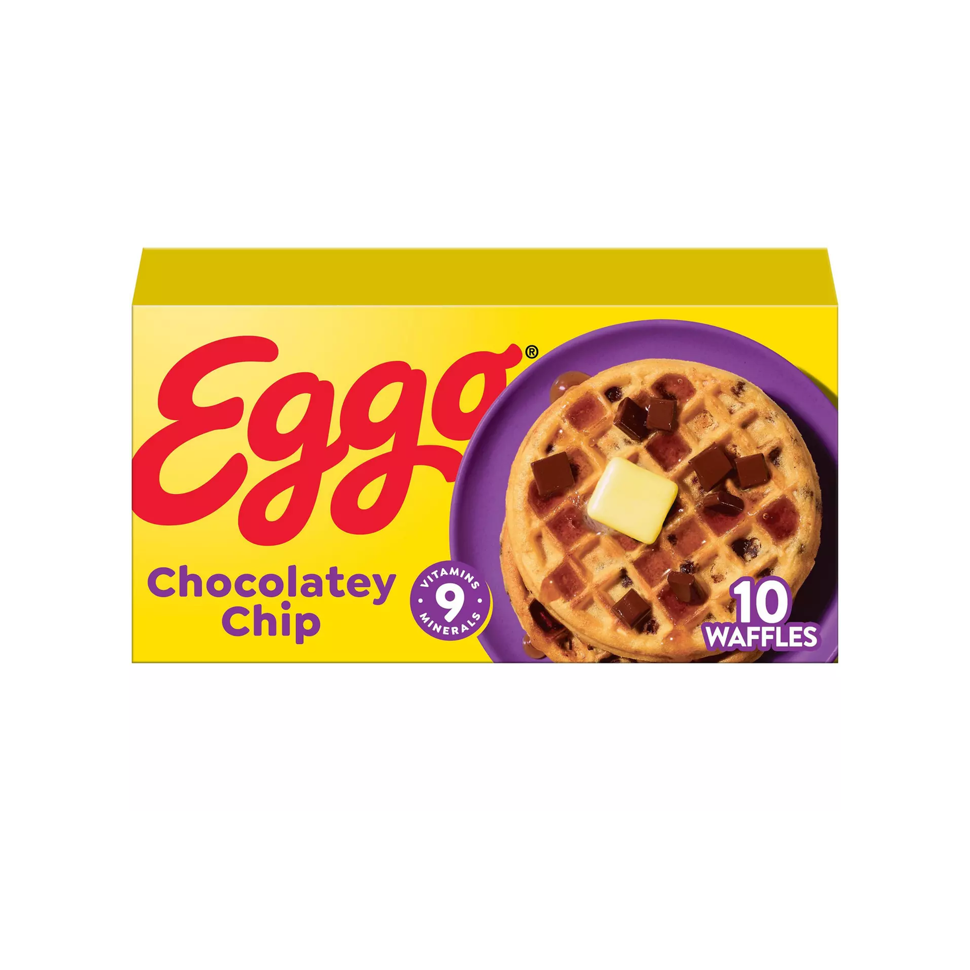 Kelloggs Eggo Waffles Chocolate Chip 12.3 oz