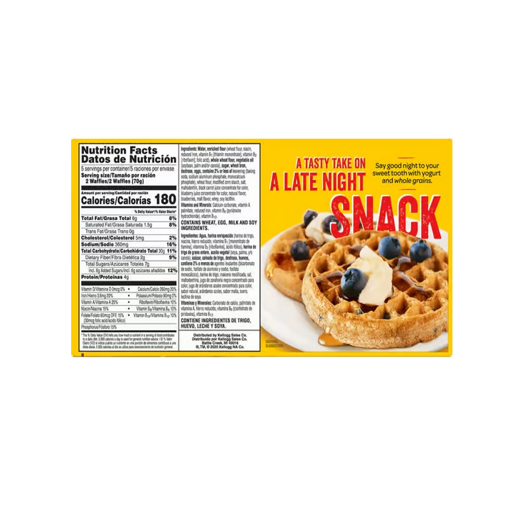 Kelloggs Eggo Blueberry 12.3 oz