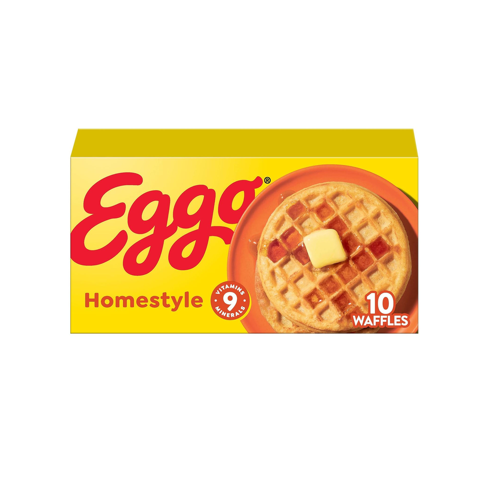 Kelloggs Eggo Waffles Homestyle 12.3 oz