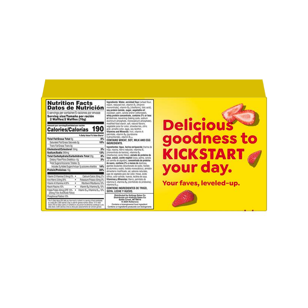 Kelloggs Eggo Waffle Strawberry 12.3 oz