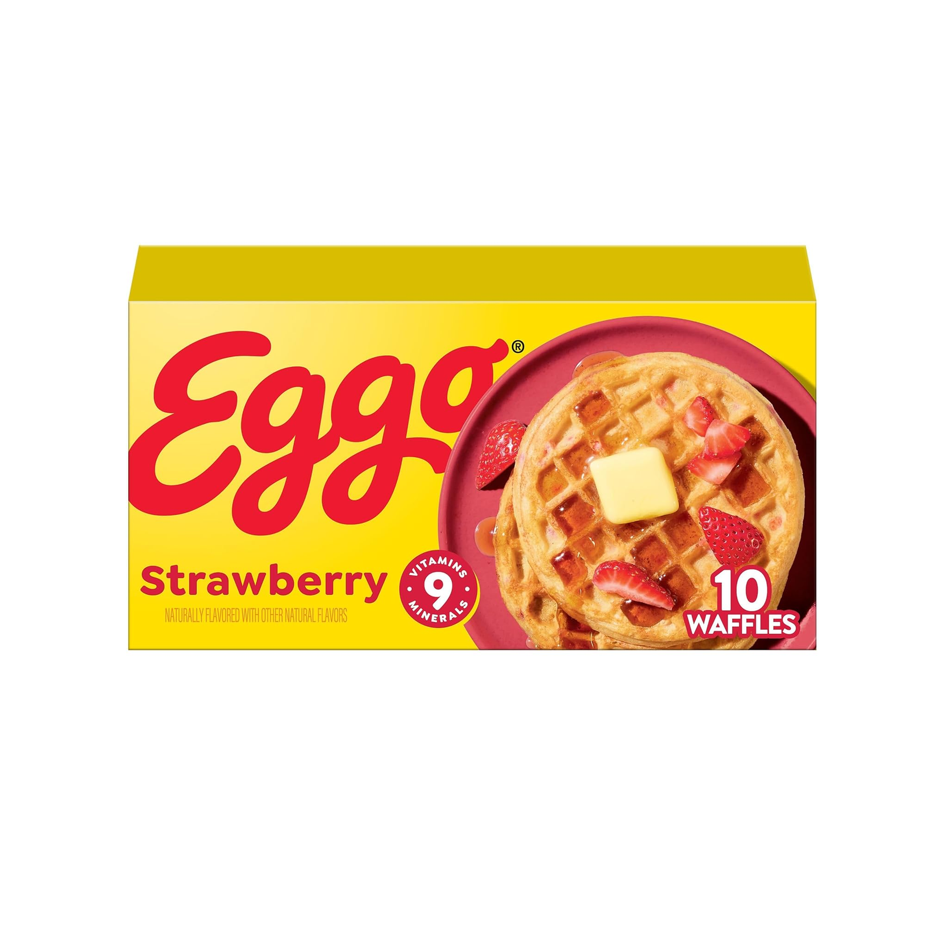 Kelloggs Eggo Waffle Strawberry 12.3 oz