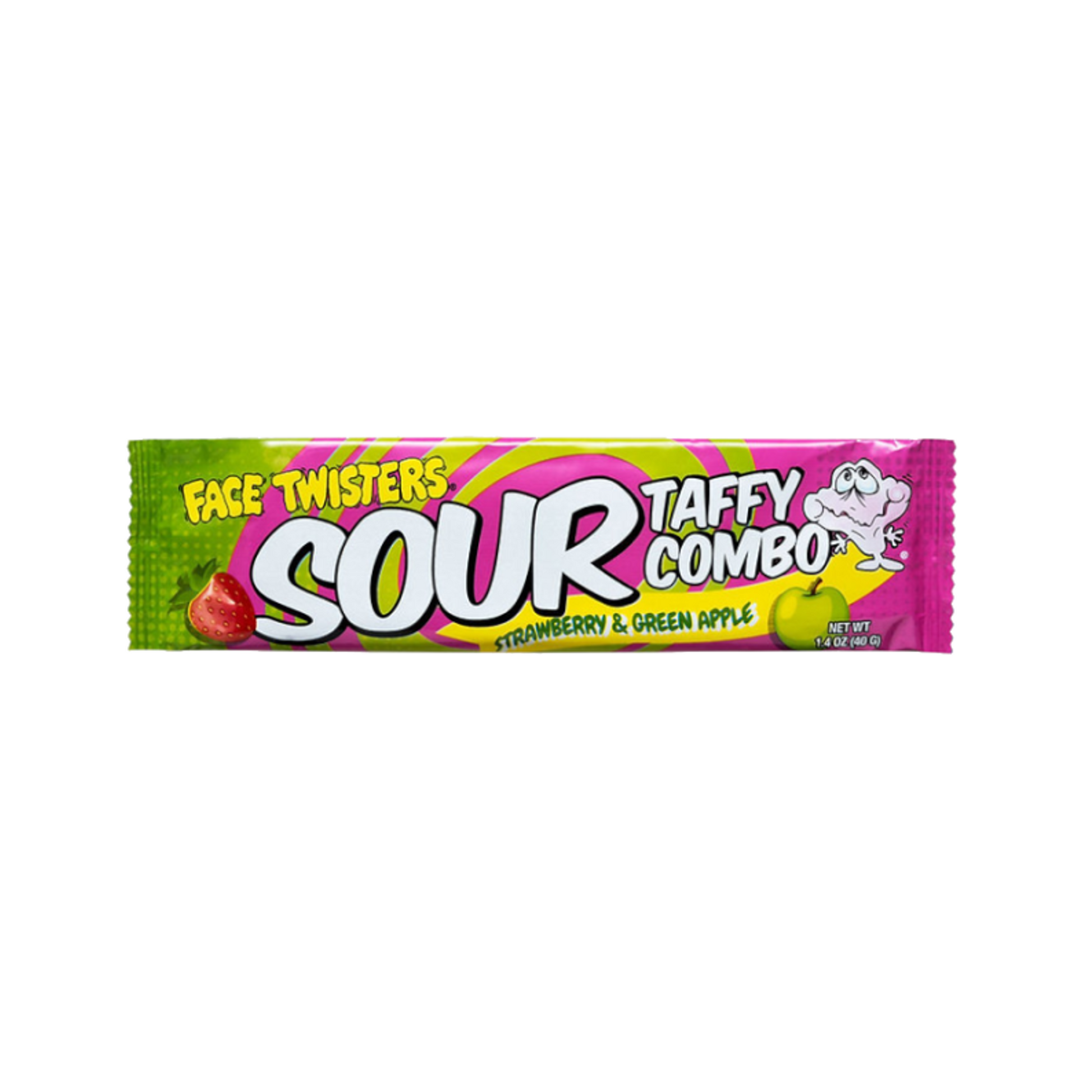 Face Twisters Strawberry Green Apple 1.4 oz