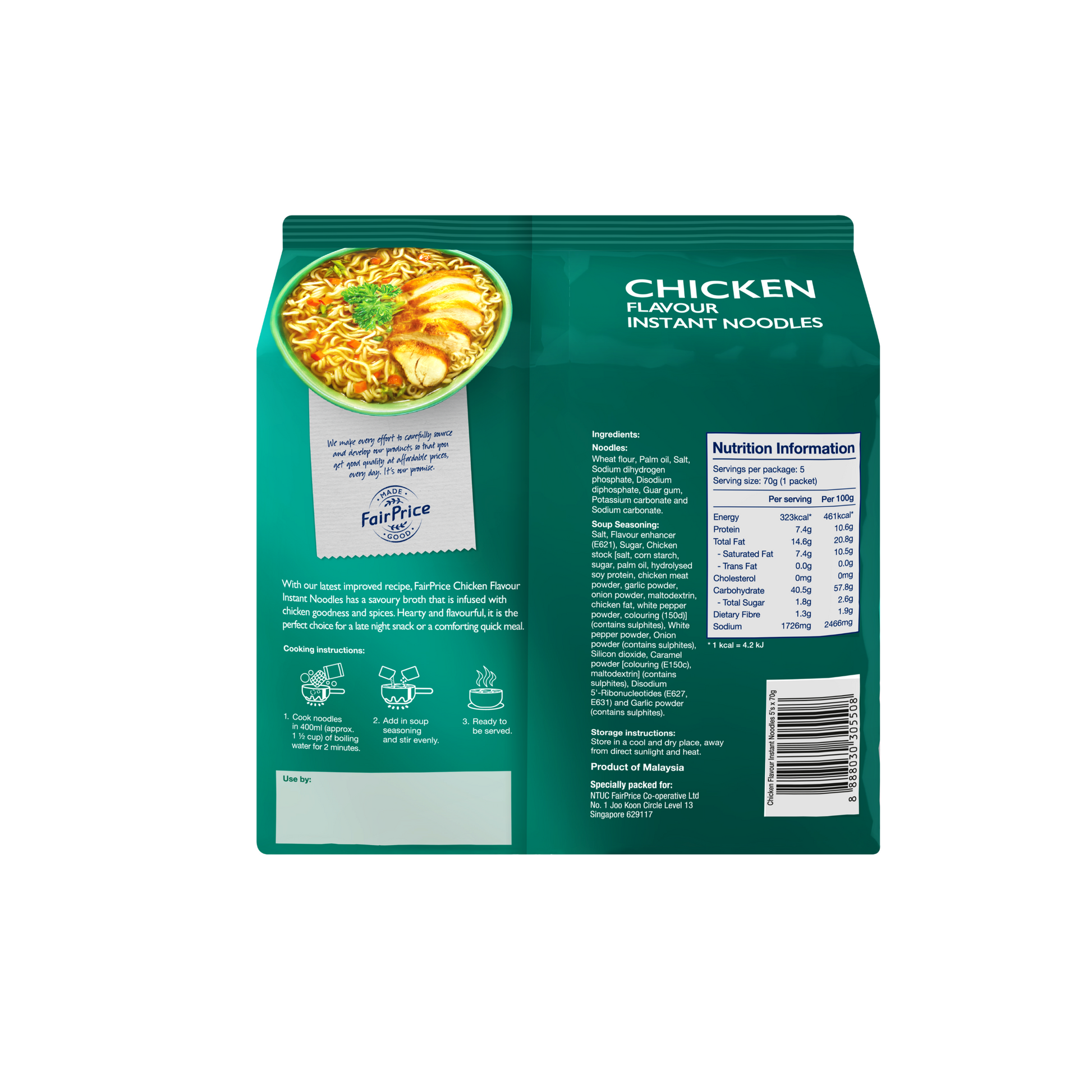 Fairprice Instant Noodles Chicken Flavor