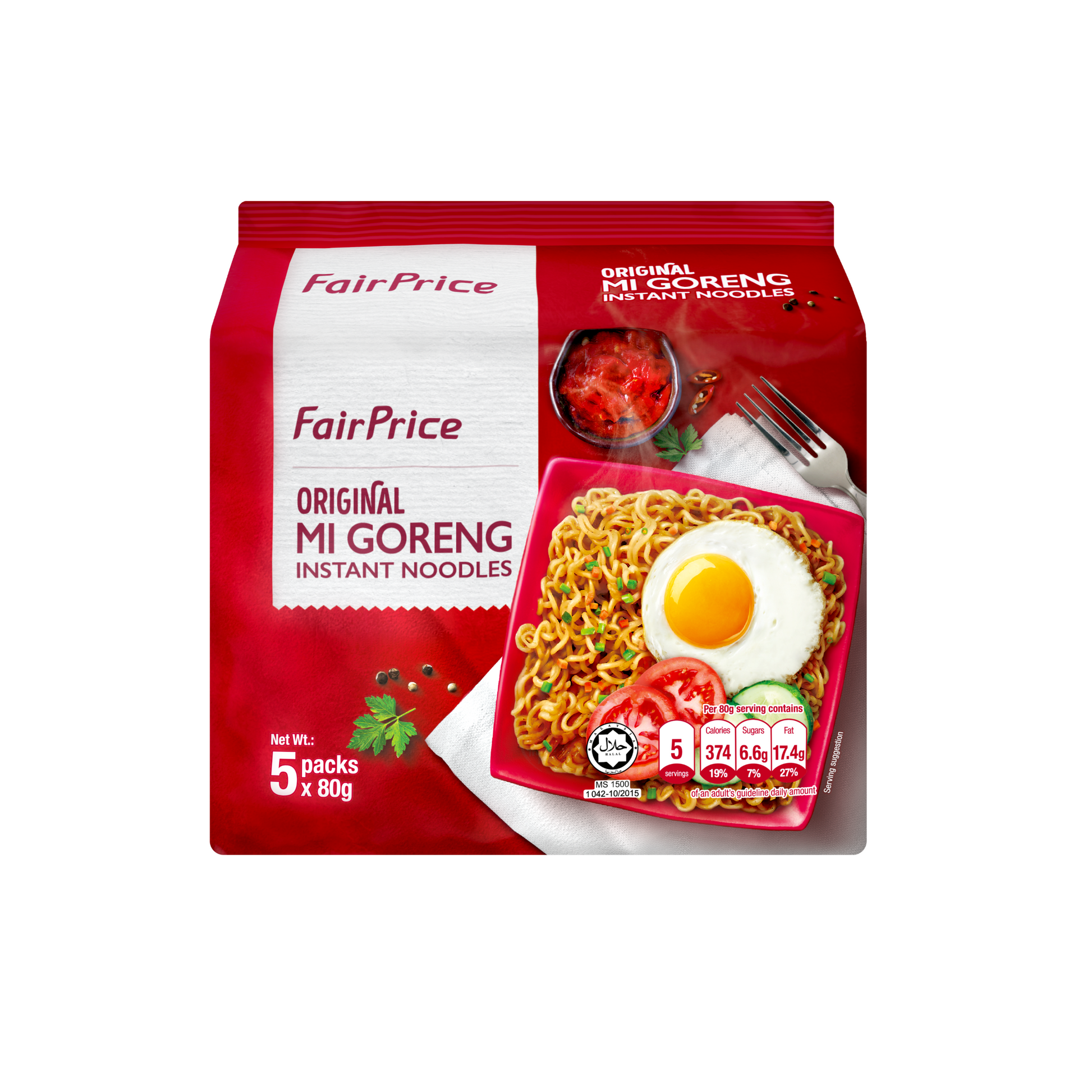 Fairprice Instant Noodles Mie Goreng Original