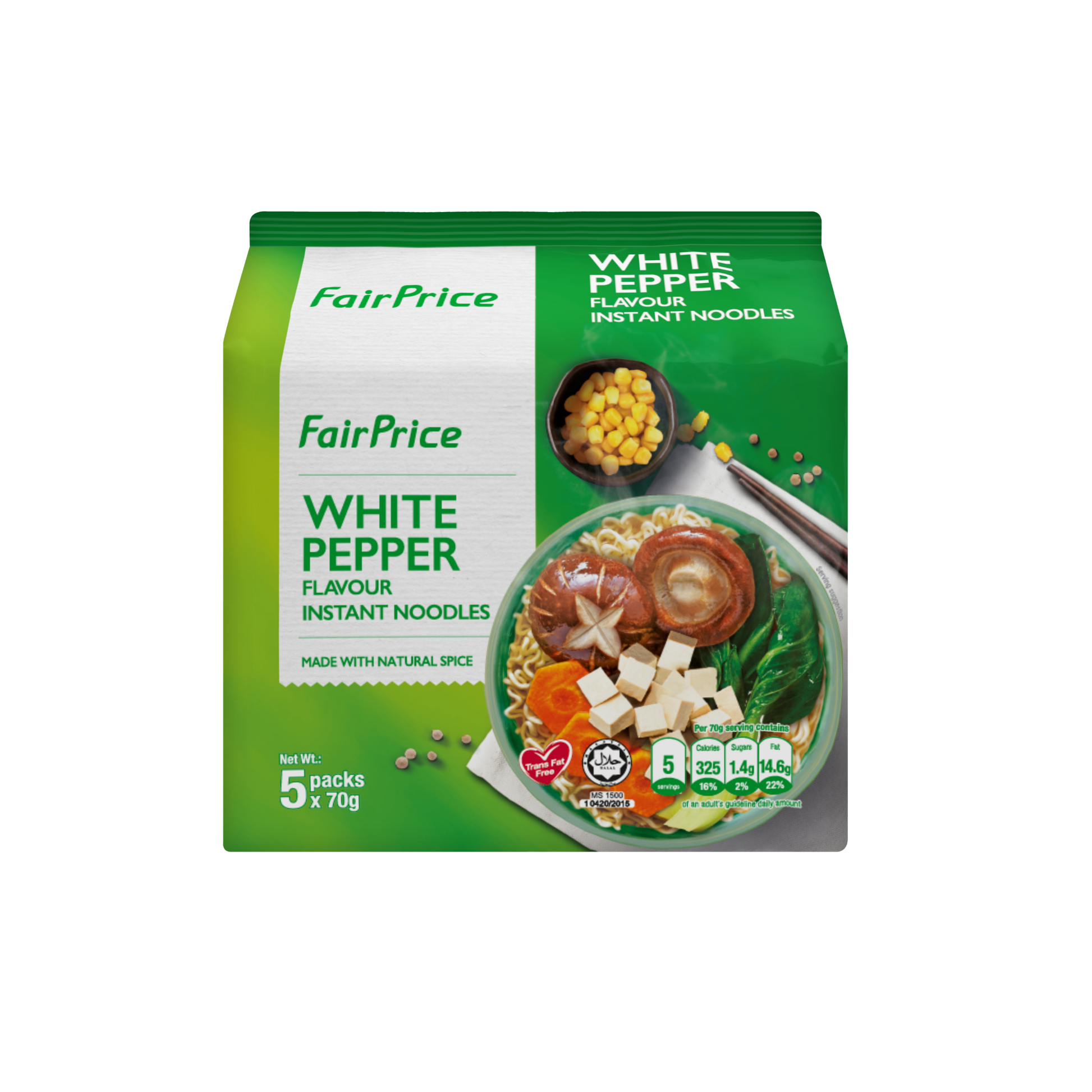 Fairprice Instant Noodles White Pepper Flavor