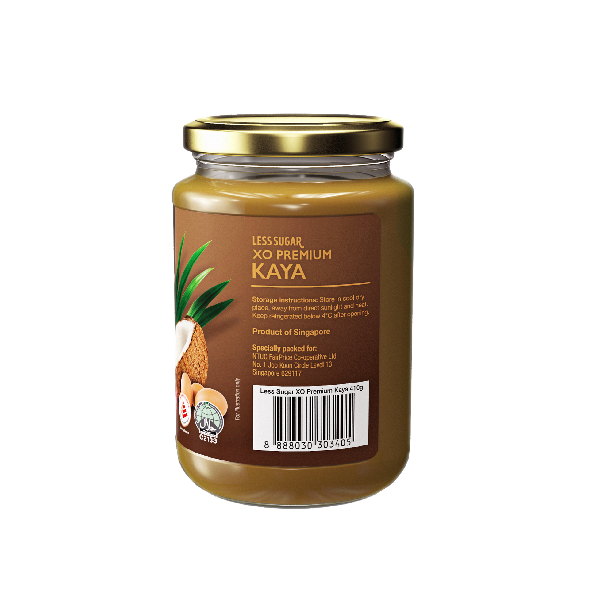 Fairprice XO Kaya Premium - Less Sugar