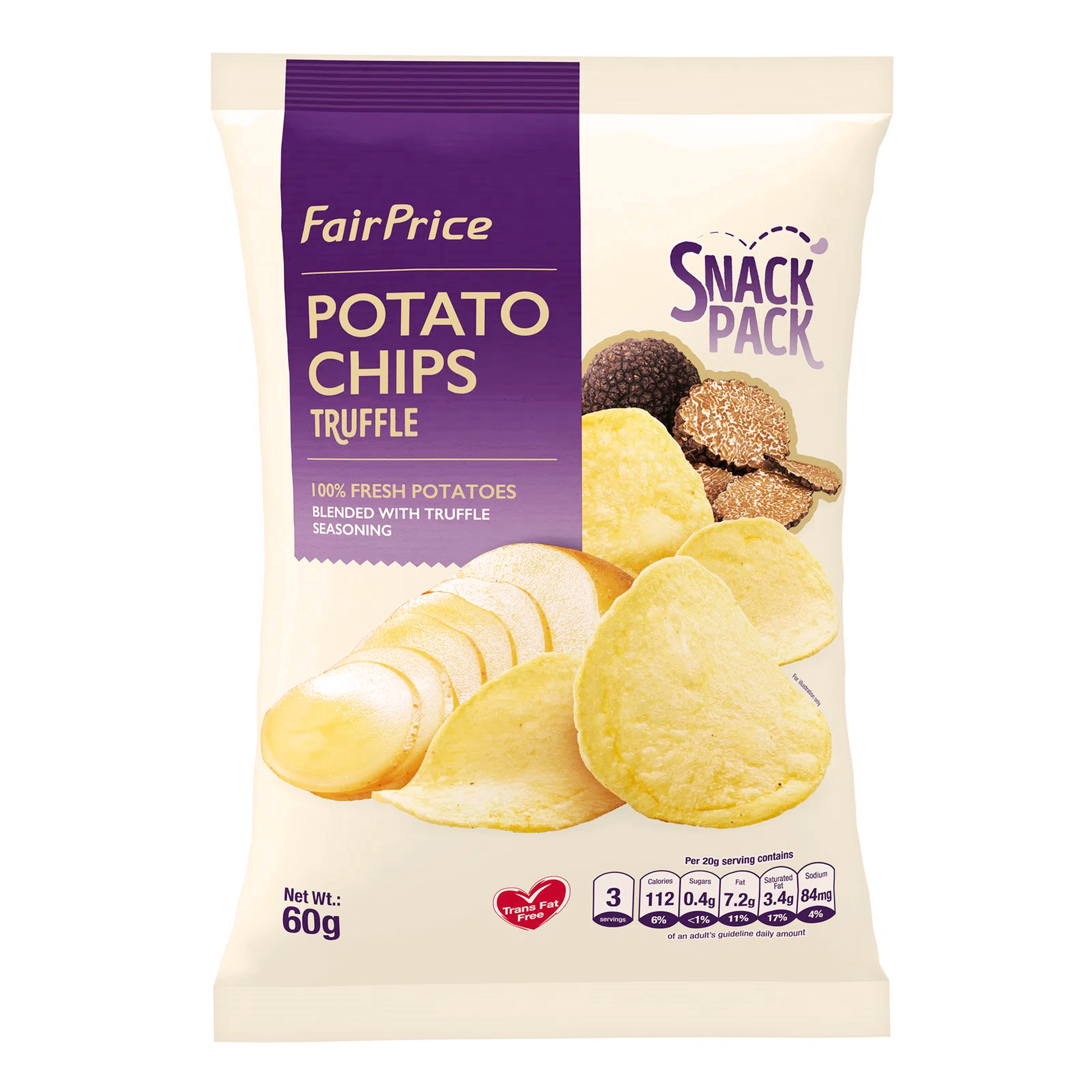 Fairprice Potato Chips Truffle 60 g