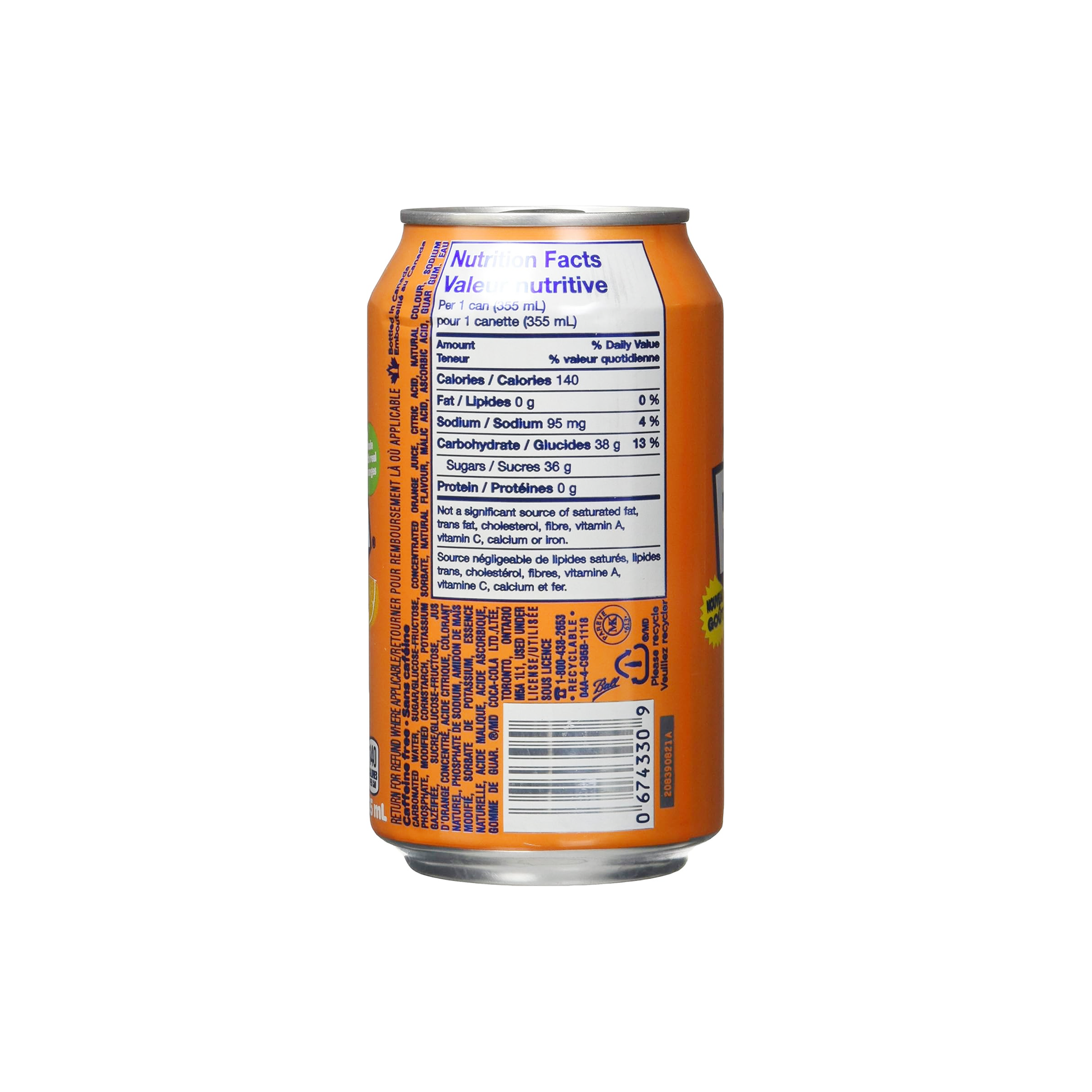 Fanta Orange 12 fl oz