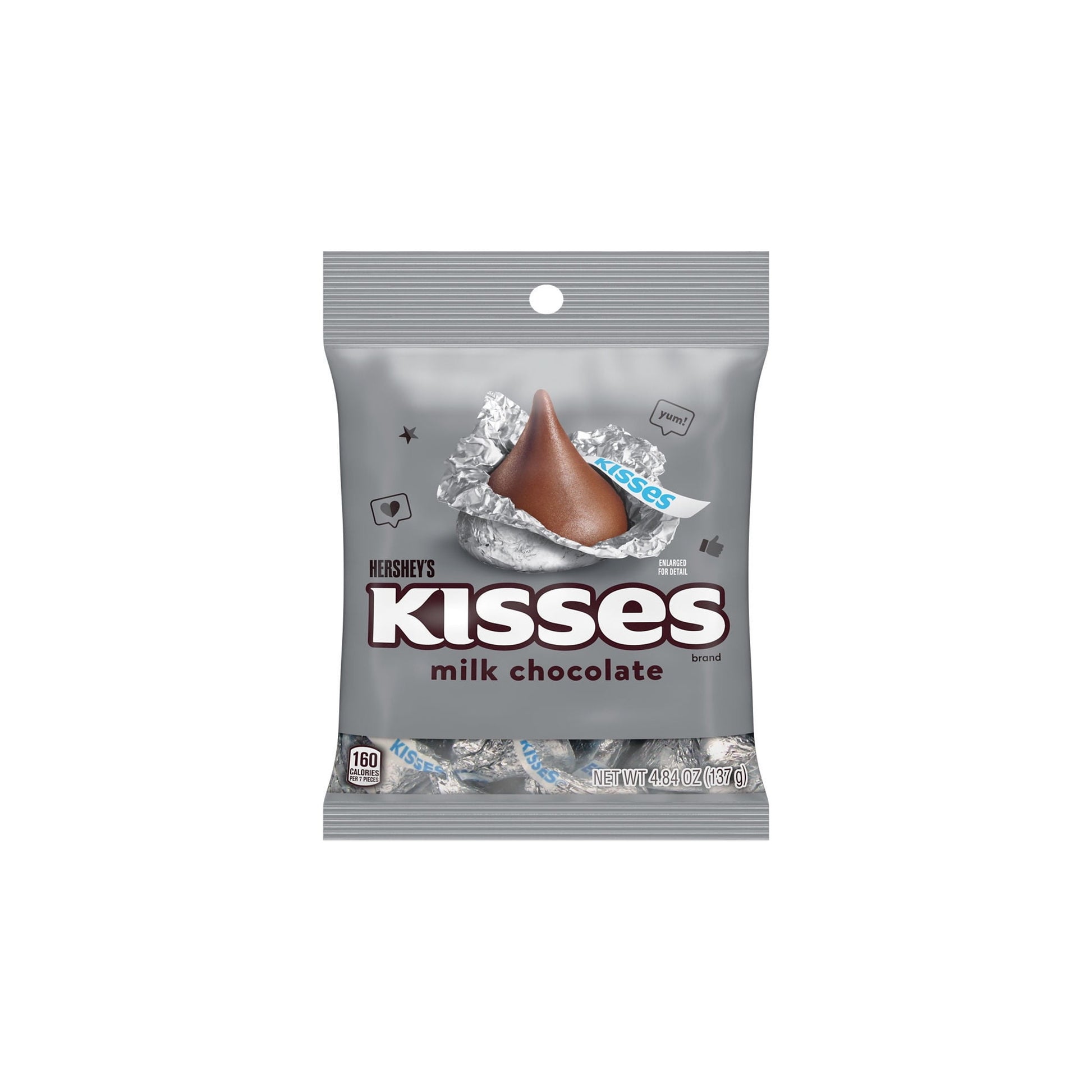 Hersheys Kisses Milk Chocolate 4.84 oz