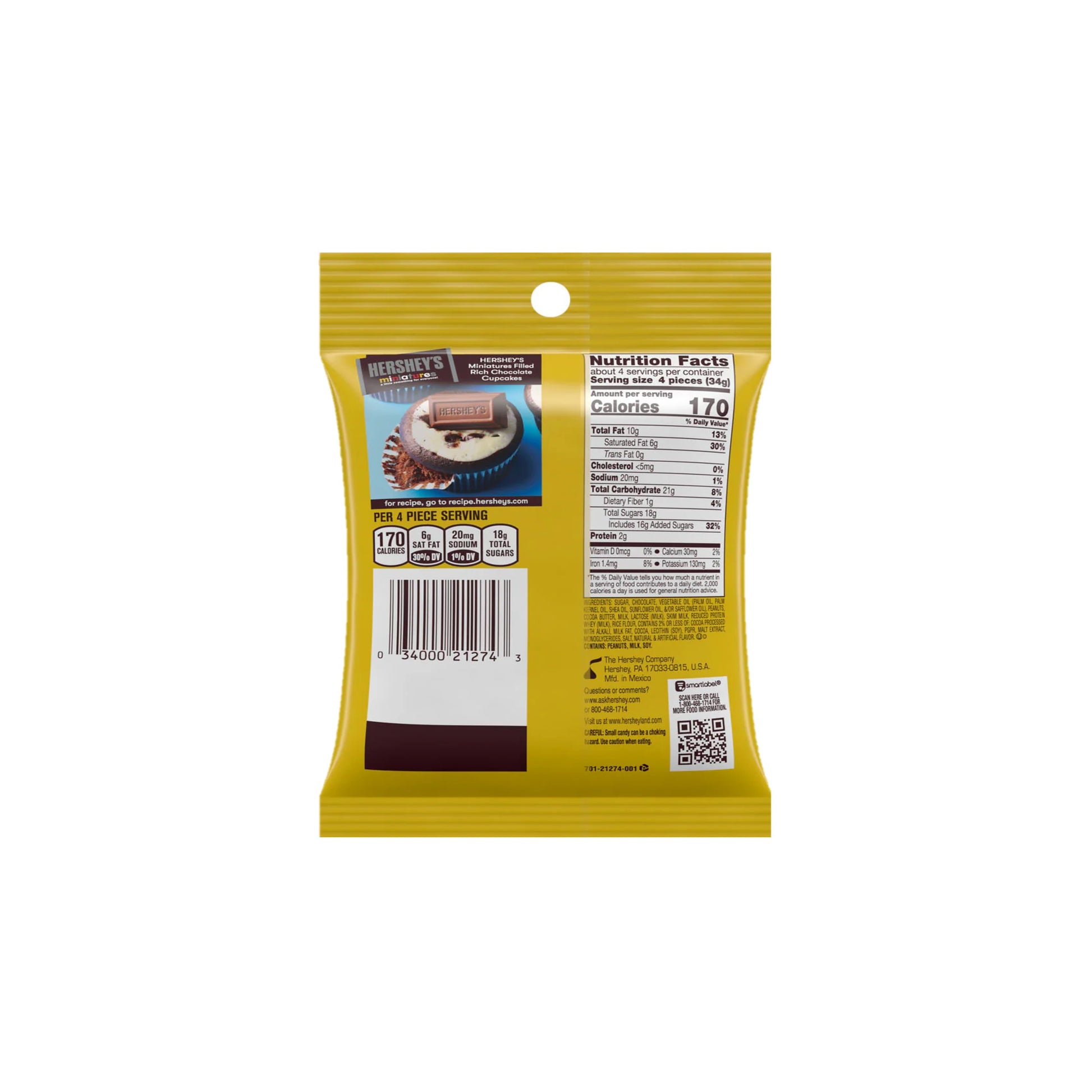 Hersheys Miniatures 4.8 oz