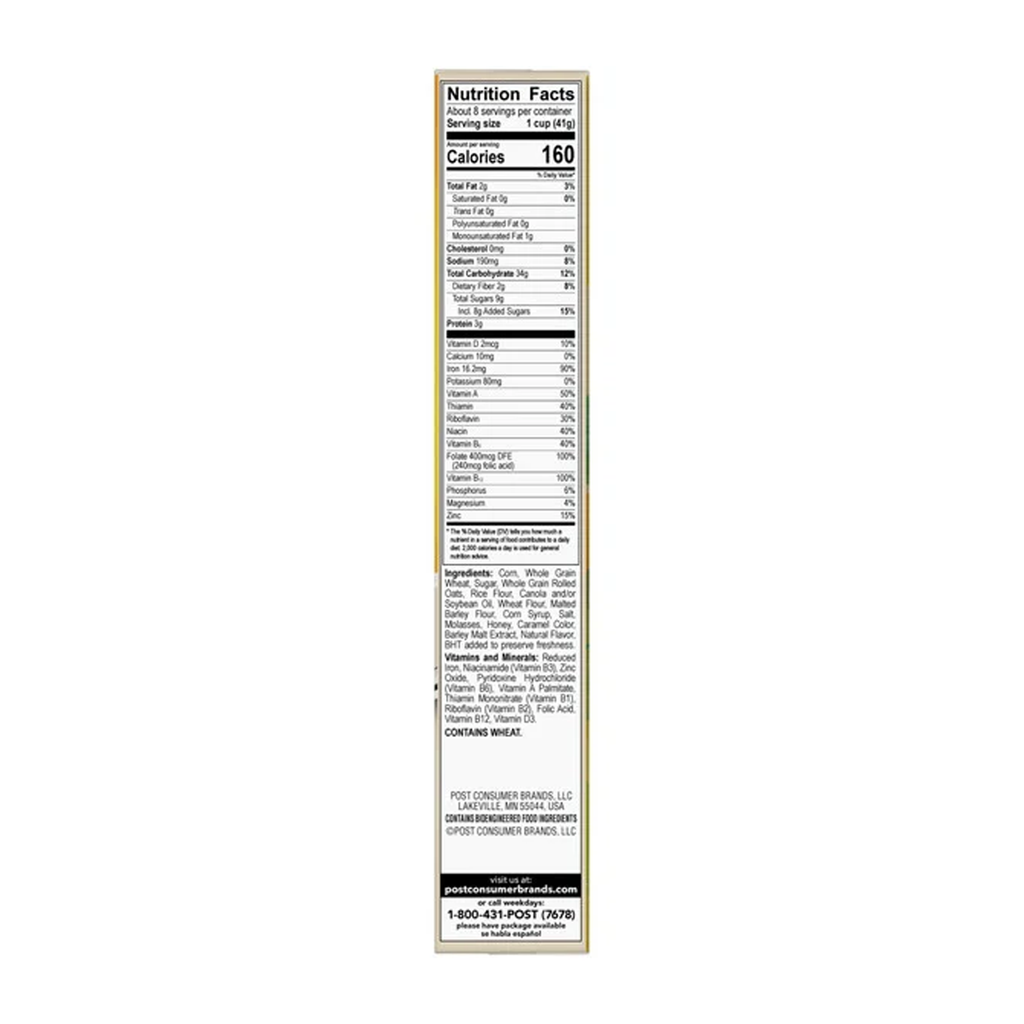 Post Honey Bunches of Oats Vanilla Bunches 12 oz