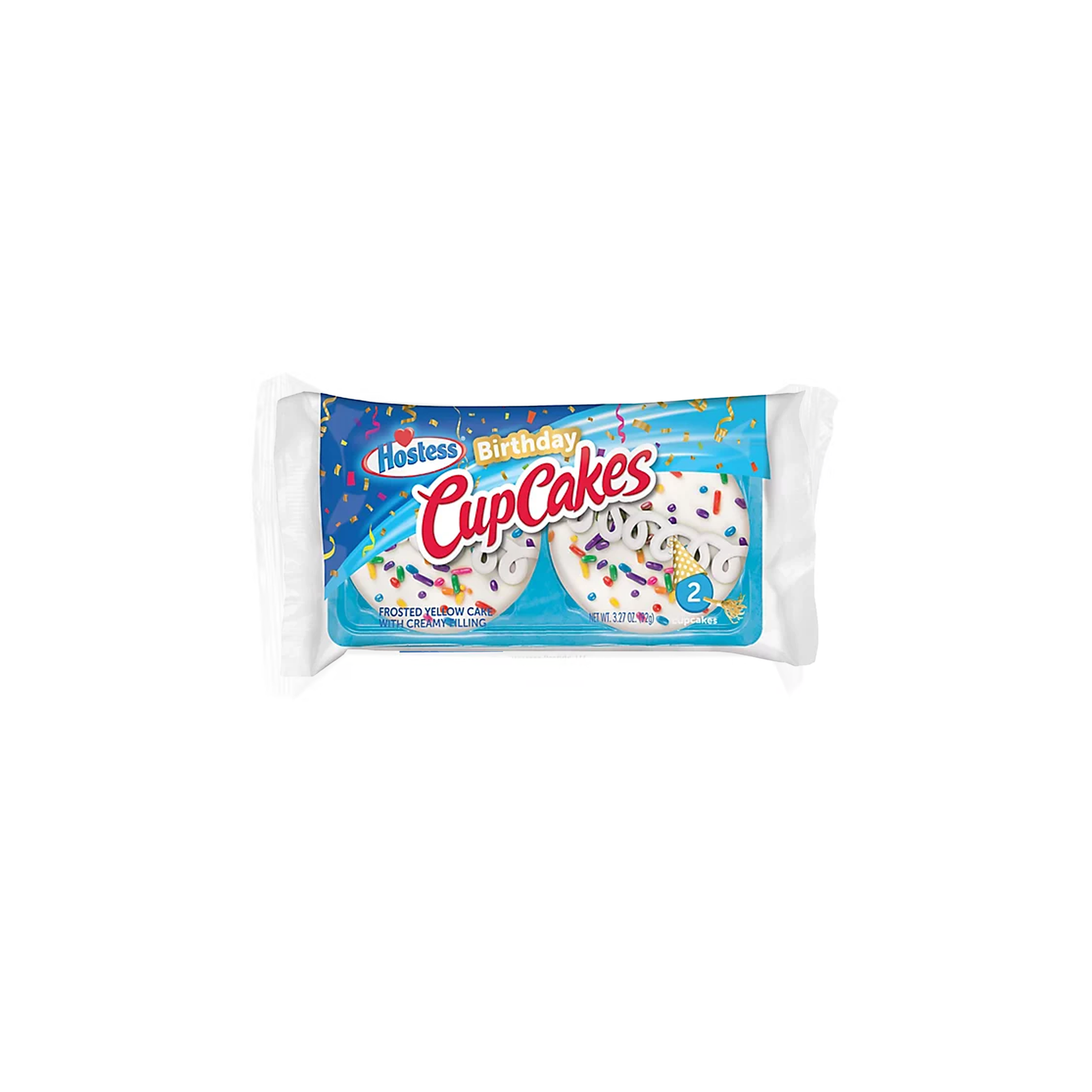 Hostess Cup Cakes Birthday 3.27 oz