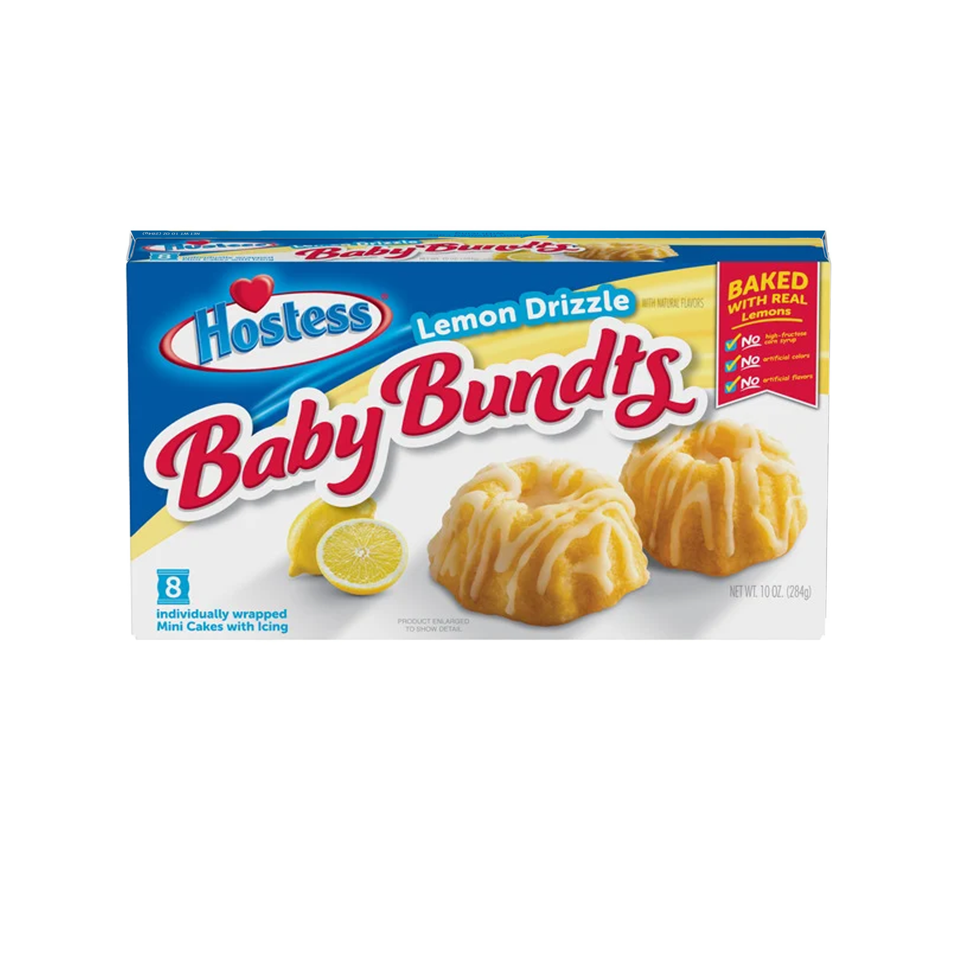 Hostess Baby Bundts Lemon Drizzle 10 oz