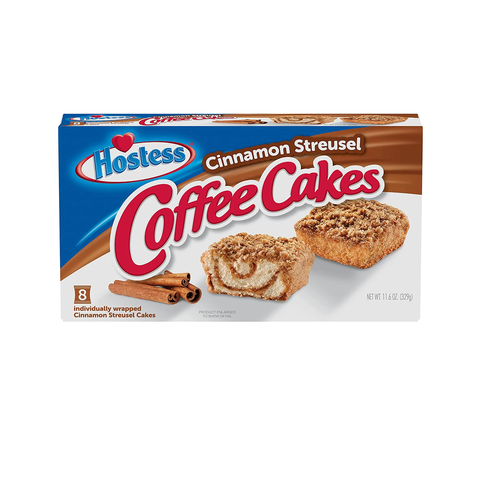 Hostess Coffee Cakes Cinnamon Streusel 11.6 oz