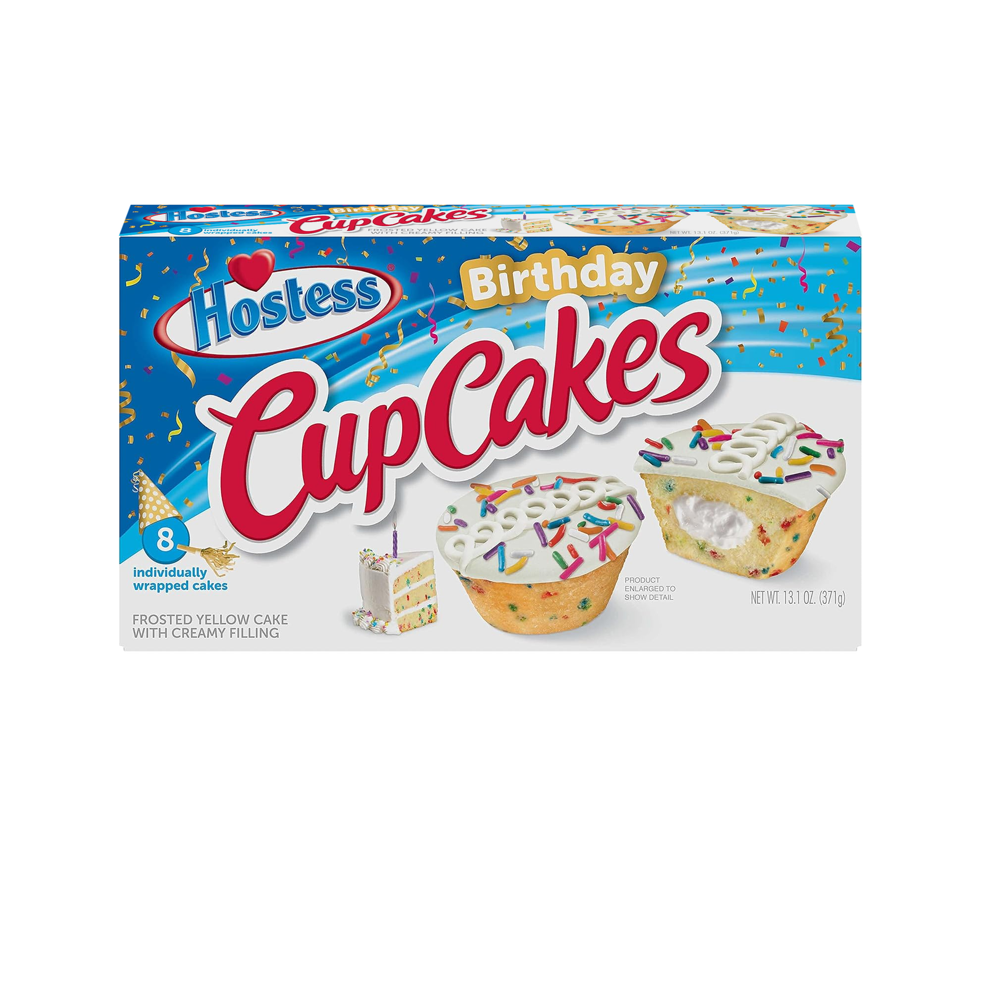 Hostess Cup Cakes Birthday 13.1 oz