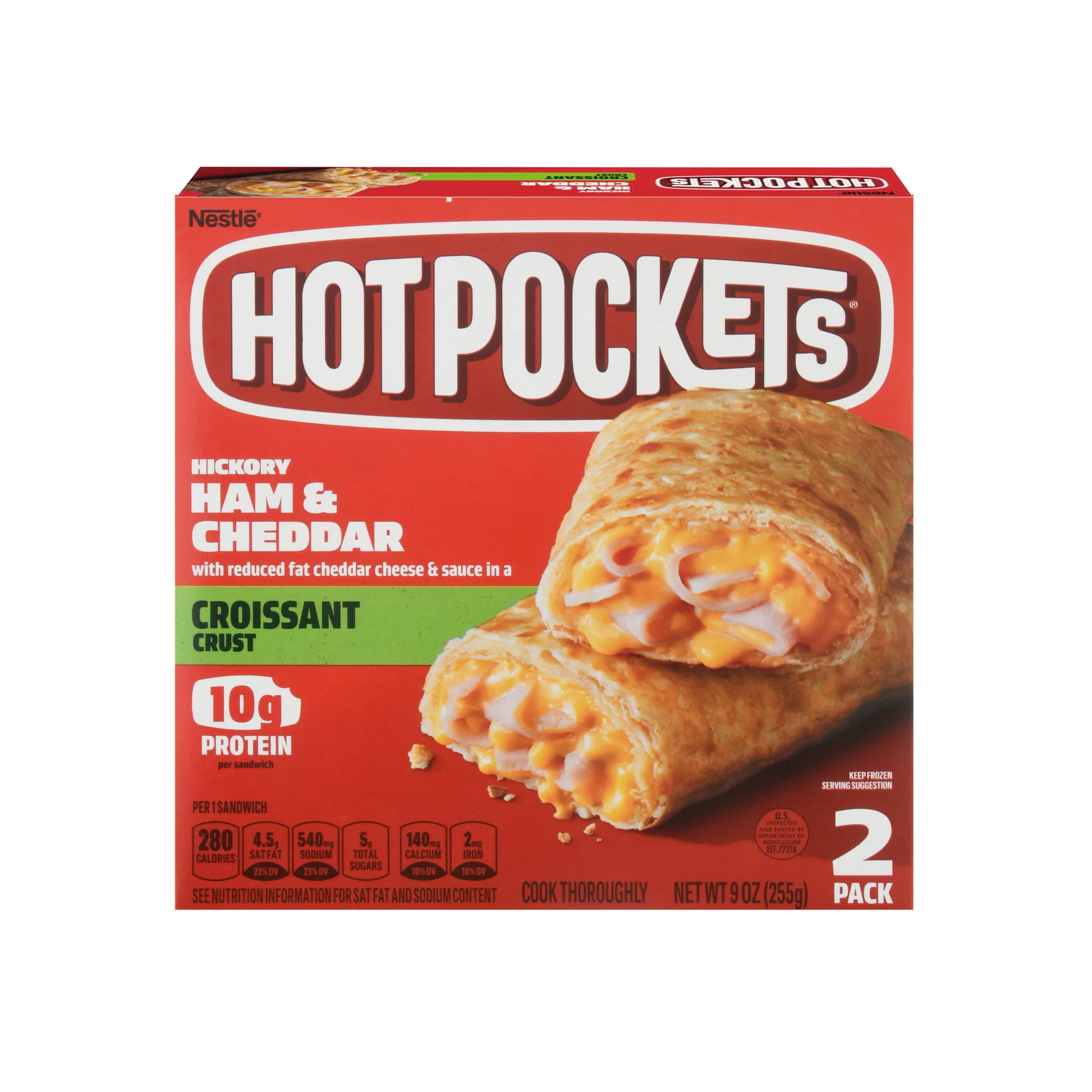 Hot Pockets Croissant Ham & Cheese 9 oz