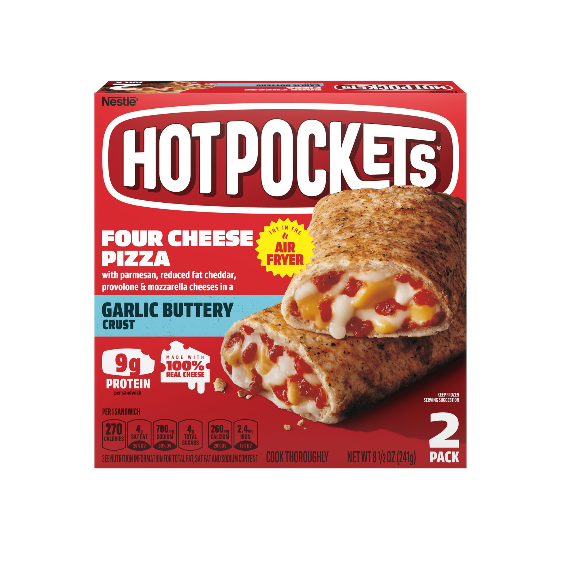 Hot Pockets Pizza Four Cheese 8.5 oz