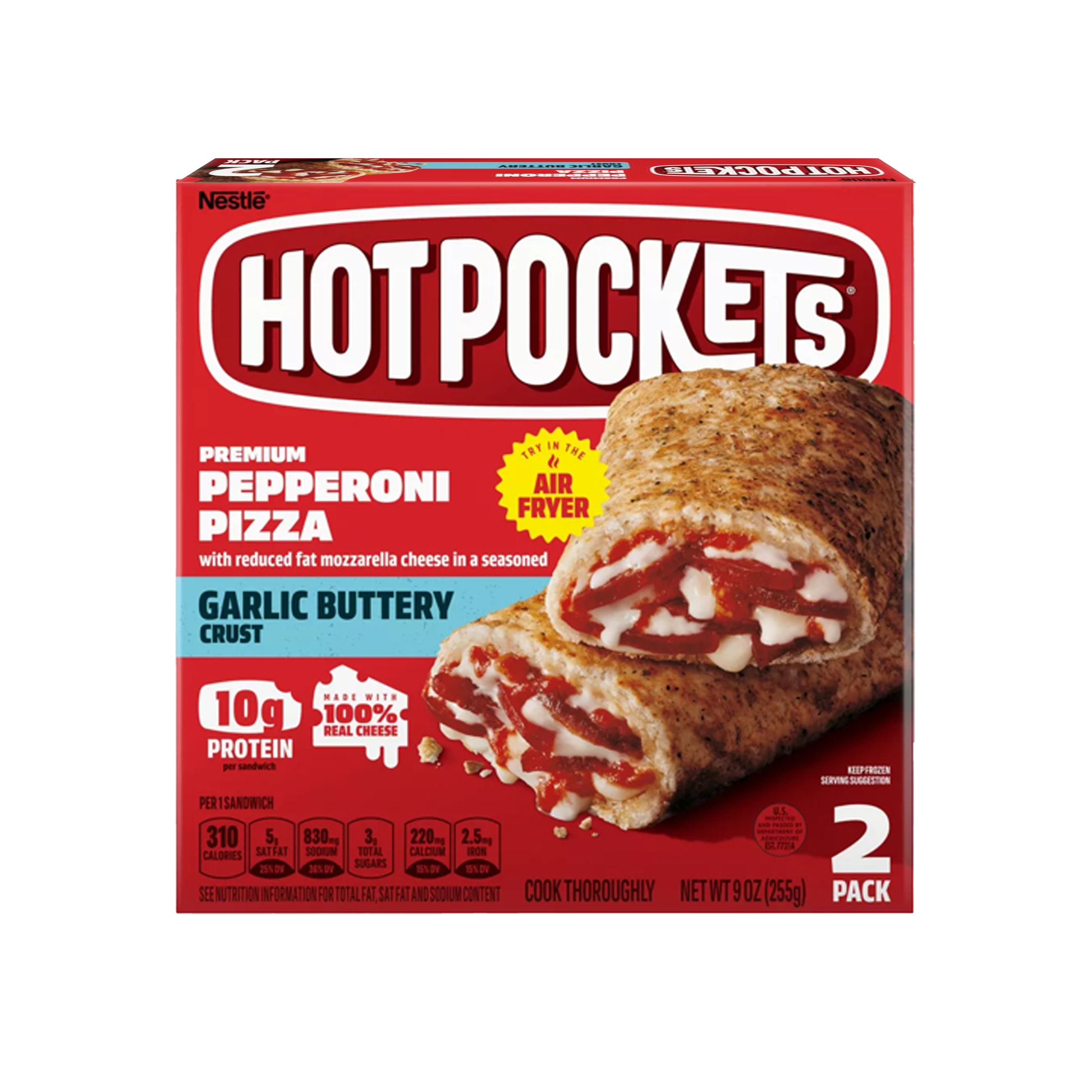 Hot Pockets Pepperoni Pizza 9 oz
