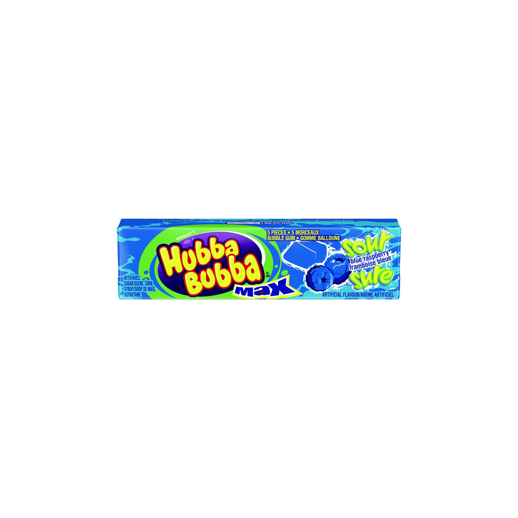 Hubba Bubba Max Sour Blueraspberry 5 pieces