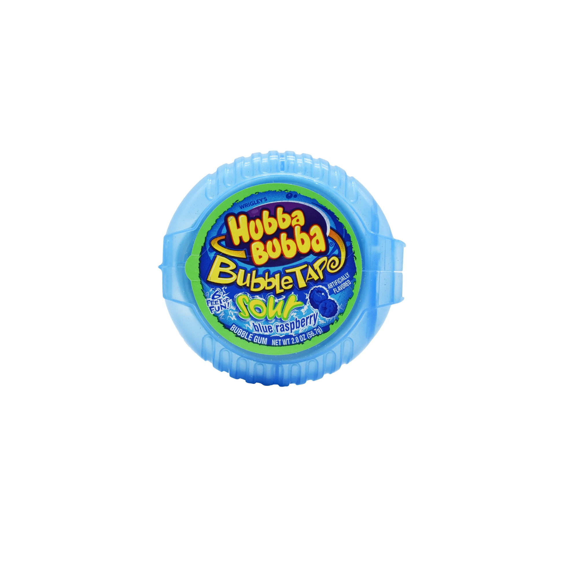 Hubba Bubba Gum Tape Sour Blueraspberry 2 Oz