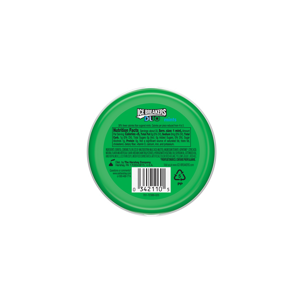 Ice Breakers Duo Watermelon 1.3 Oz