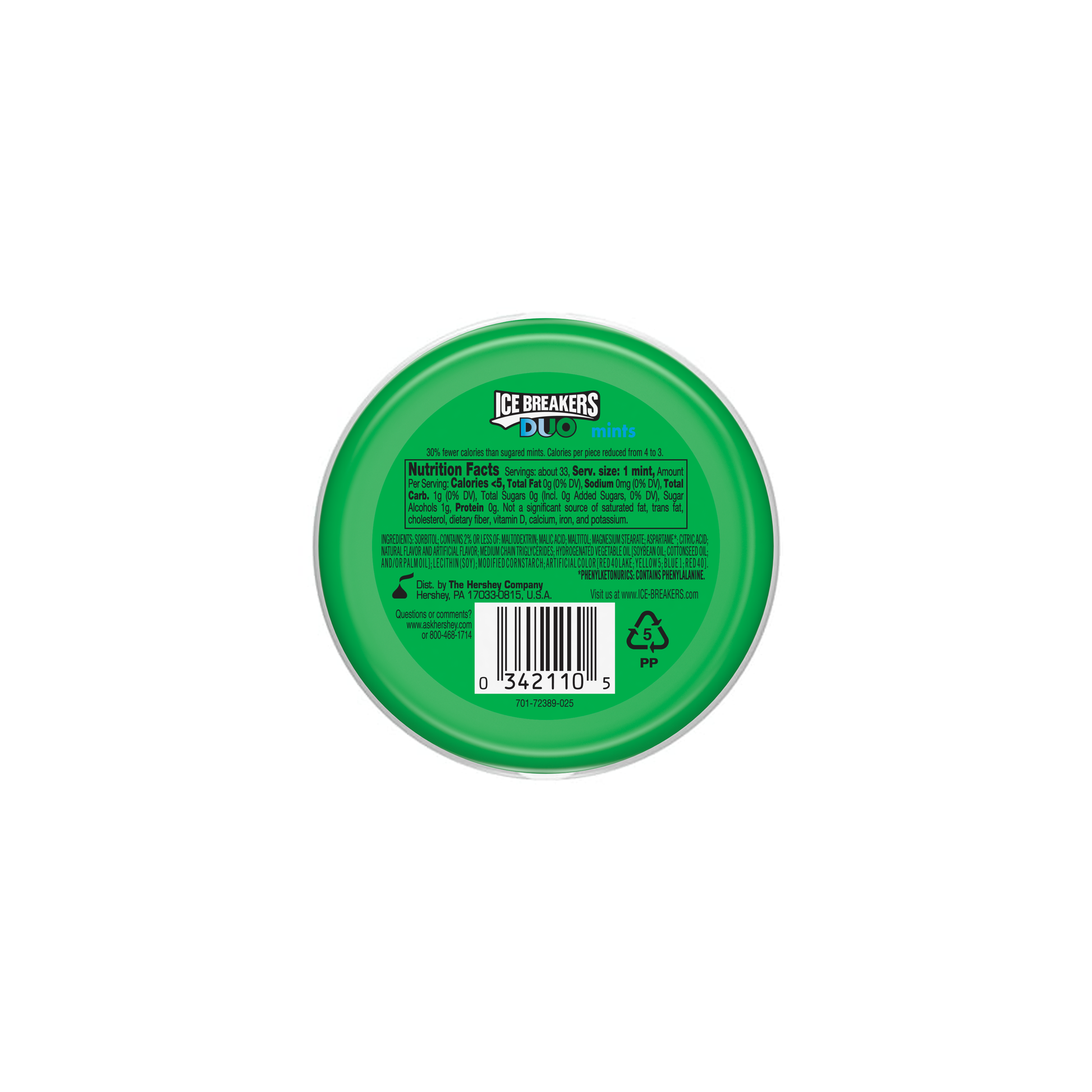 Ice Breakers Duo Watermelon 1.3 Oz