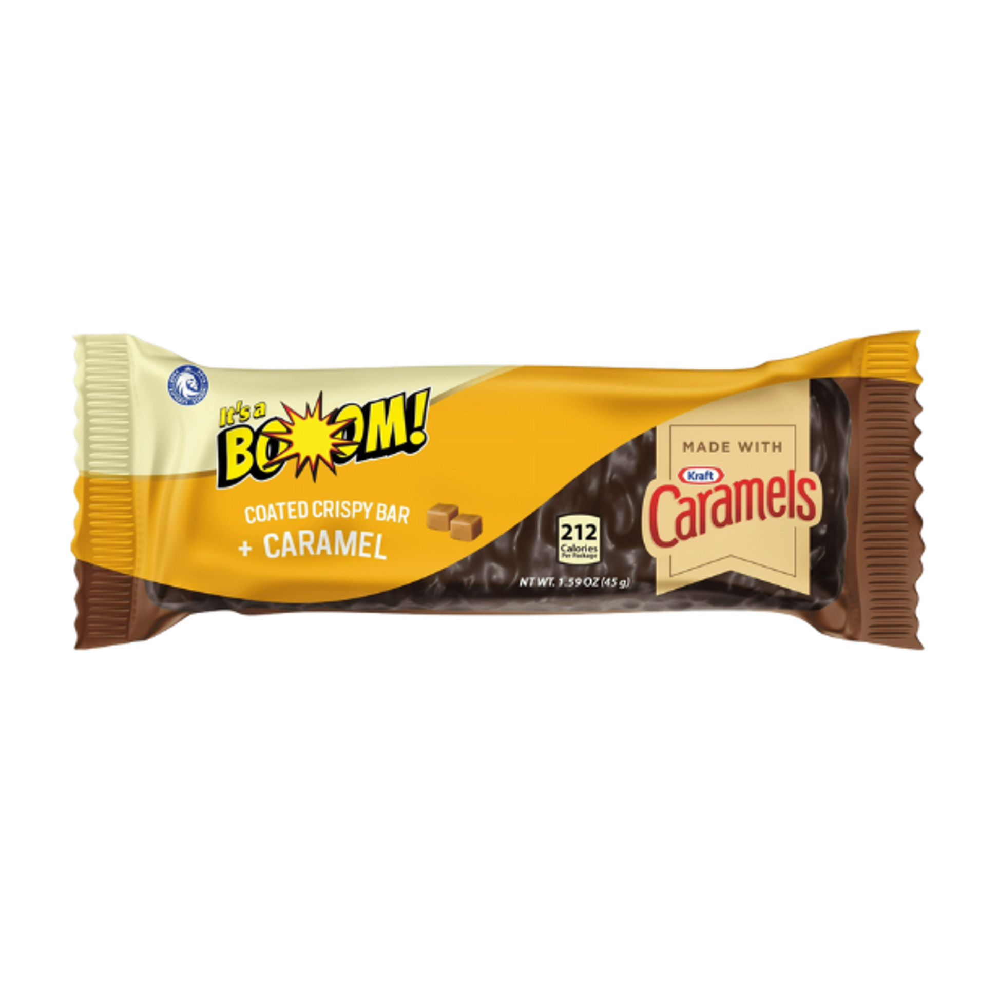 It's A Boom Crispy Bar Caramel