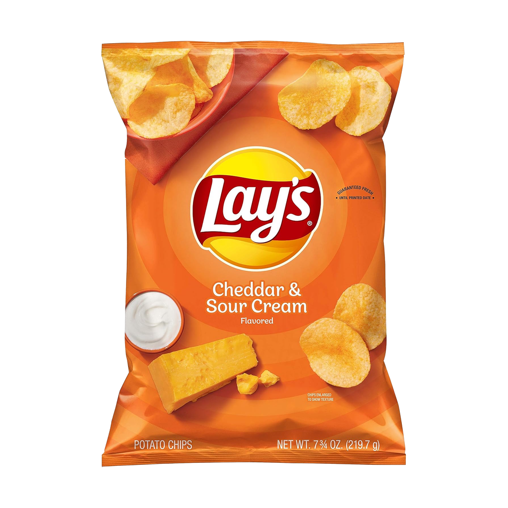 Lays Cheddar and Sour Cream 6.5 oz