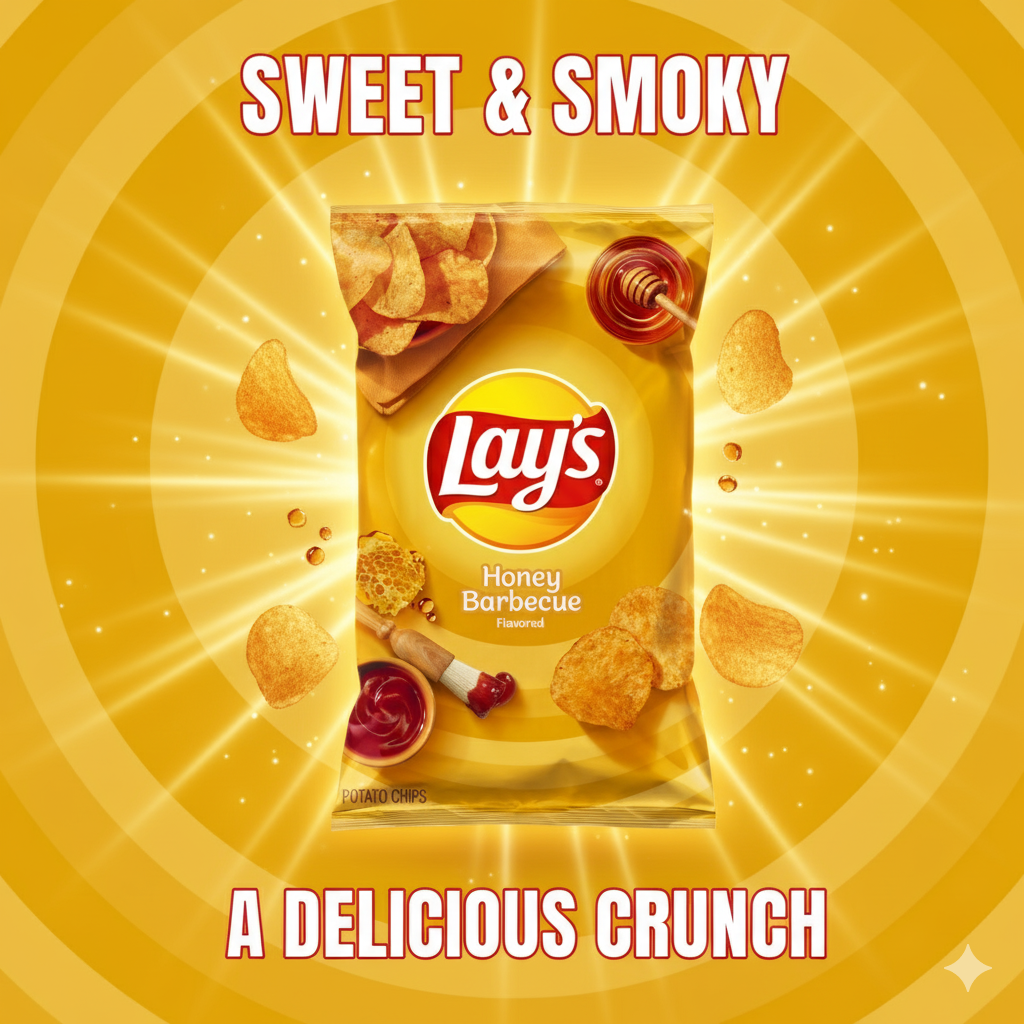 Lays Honey BBQ 6.5 oz