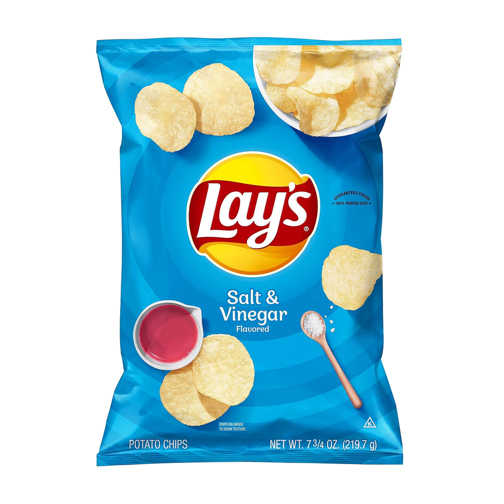 Lays Salt & Vinegar 6.5 oz
