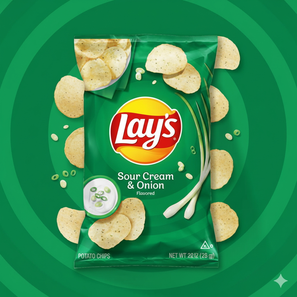 Lays Sour Cream Onion 6.5 oz