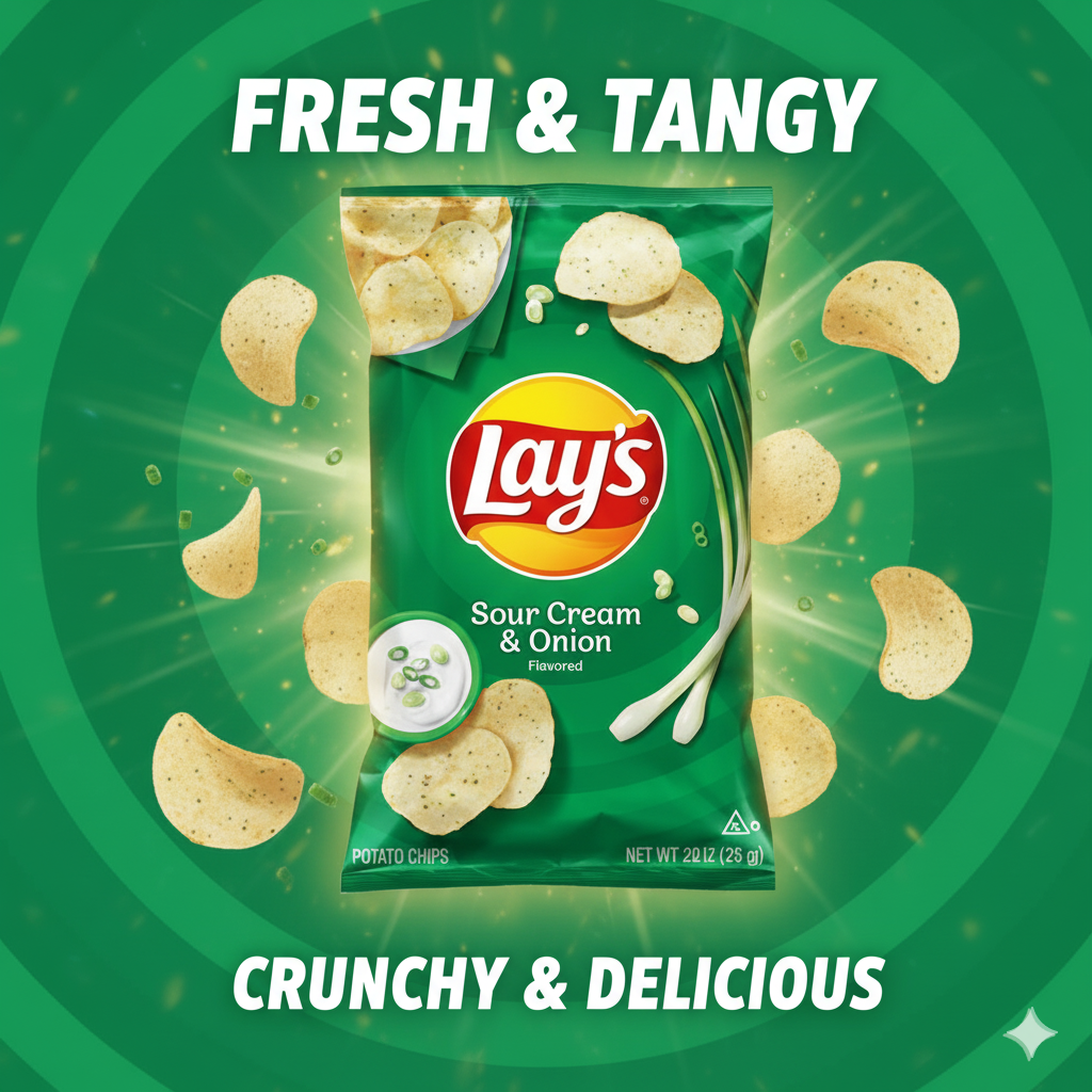 Lays Sour Cream Onion 6.5 oz
