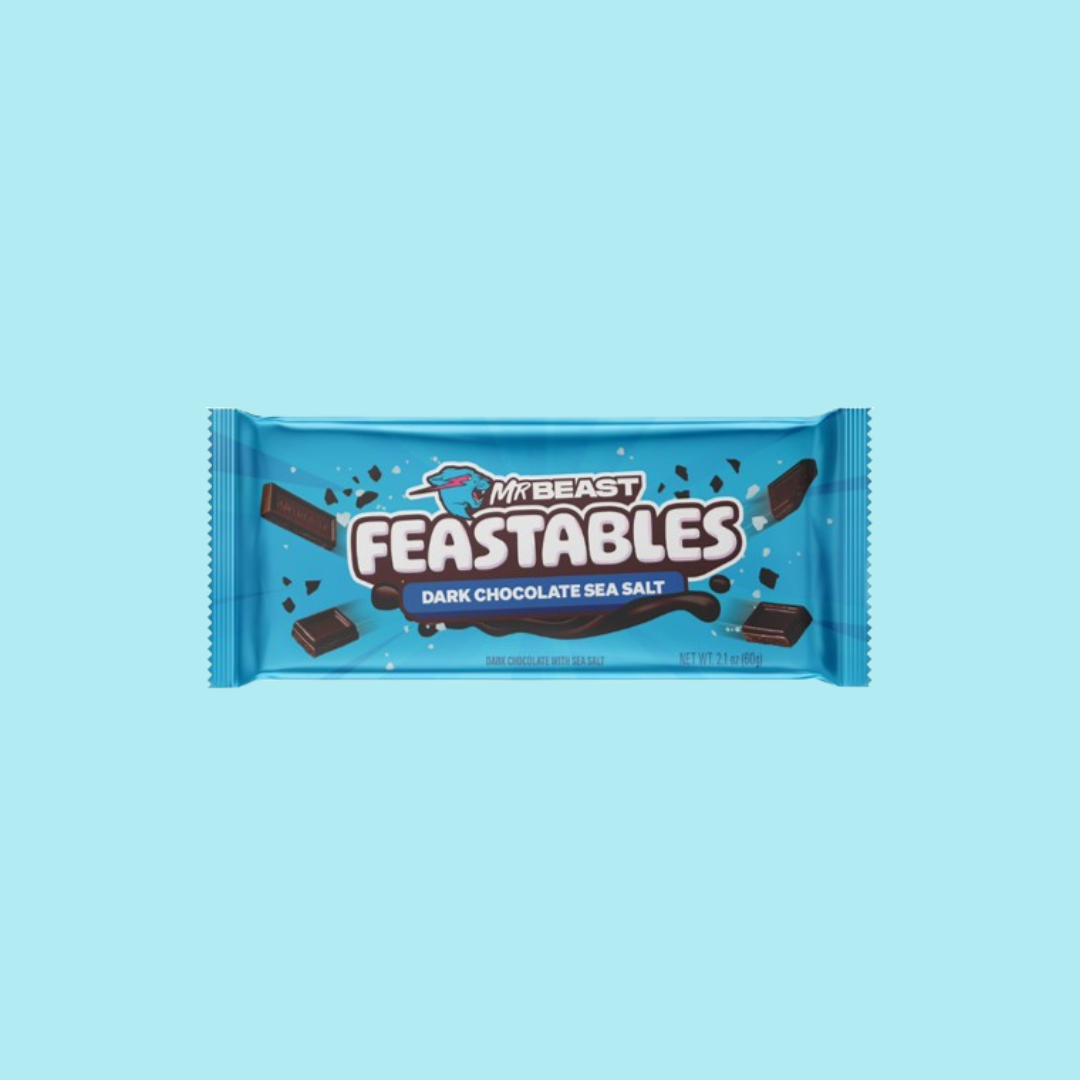 Mr Beast Feastables Dark Chocolate Sea Salt 2.1 oz