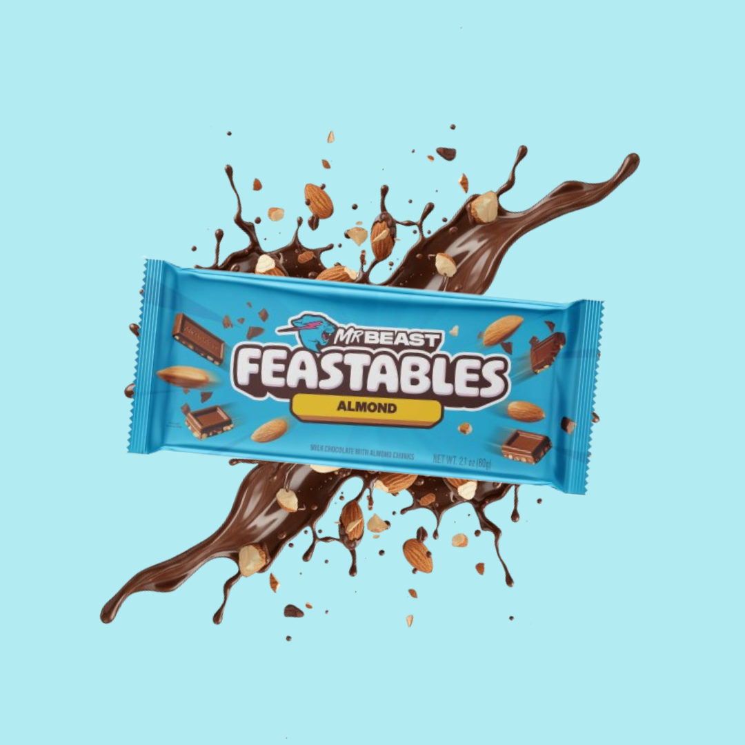 Mr Beast Feastables Almond 2.1 oz