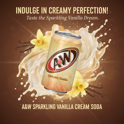 A&W Cream Soda 12 fl oz