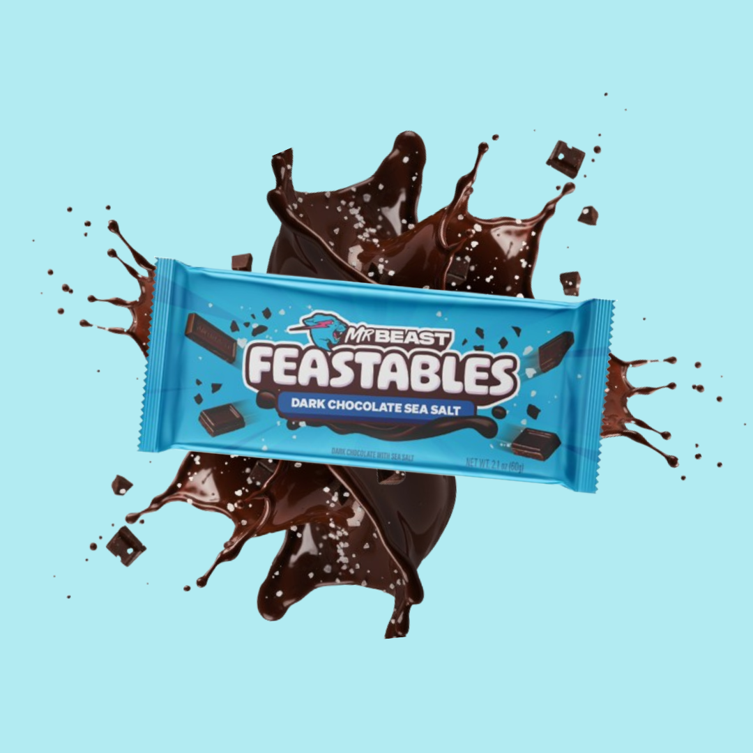 Mr Beast Feastables Dark Chocolate Sea Salt 2.1 oz