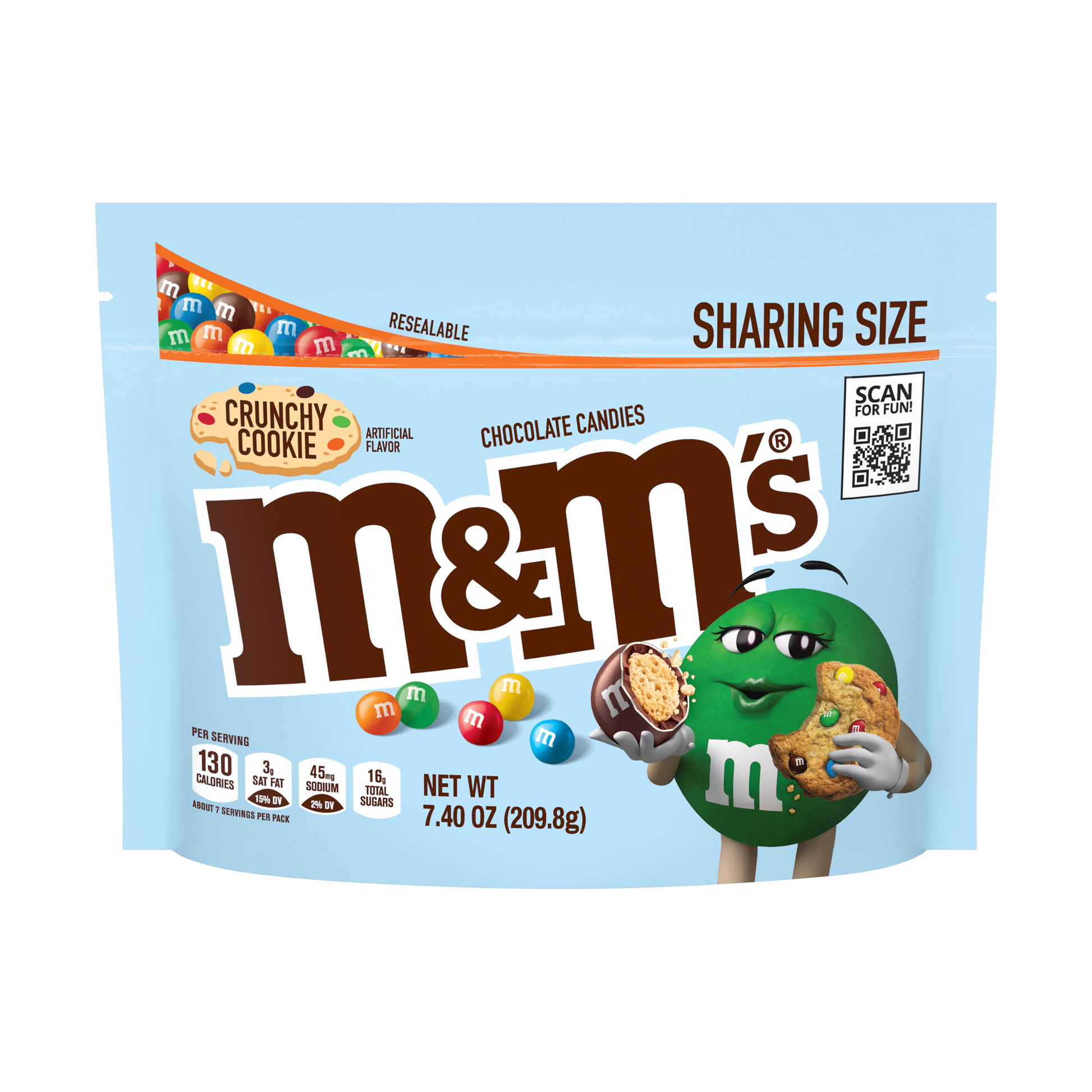 M&M Crunchy Cookie 7.4 oz