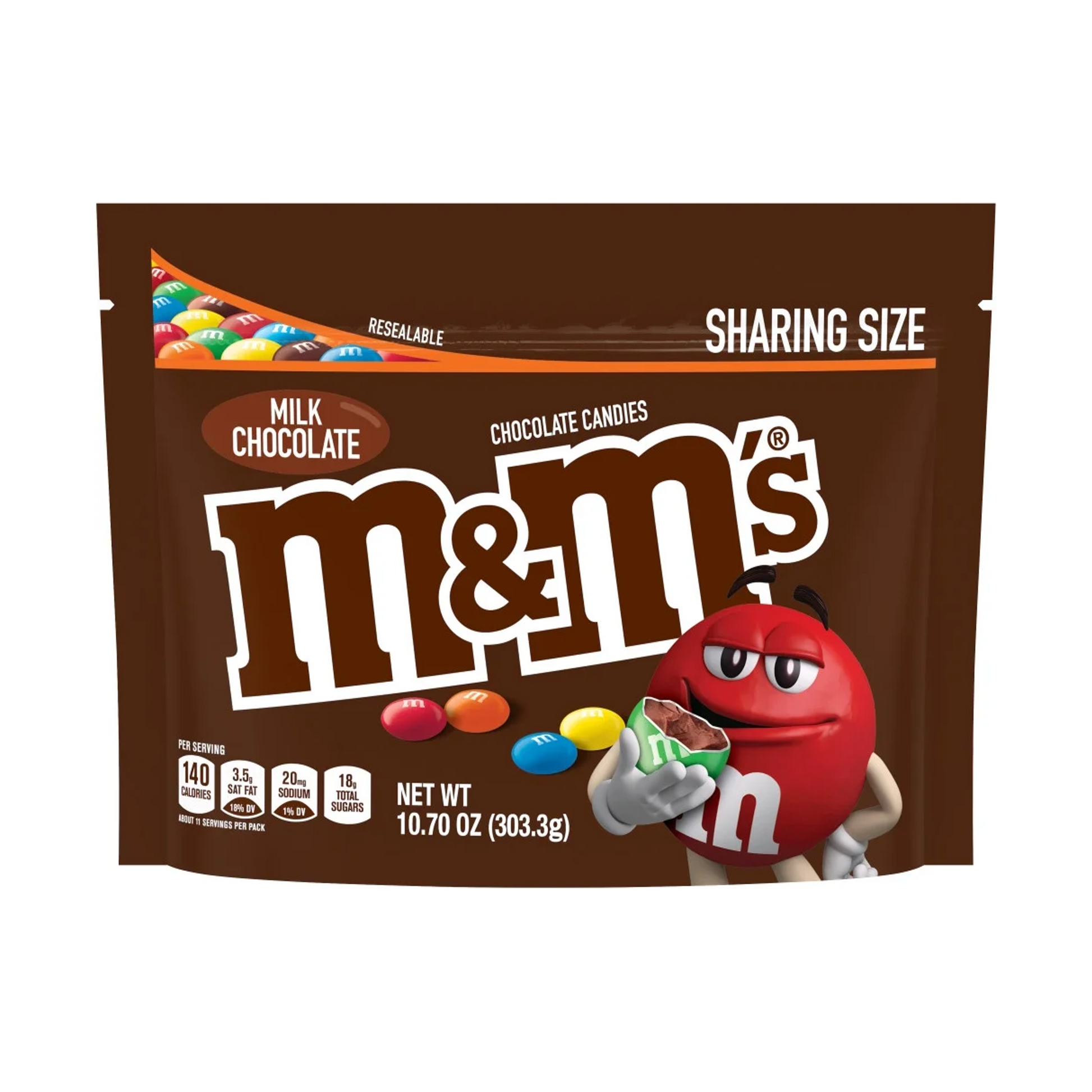 M&M Milk Chocolate 10.7 oz