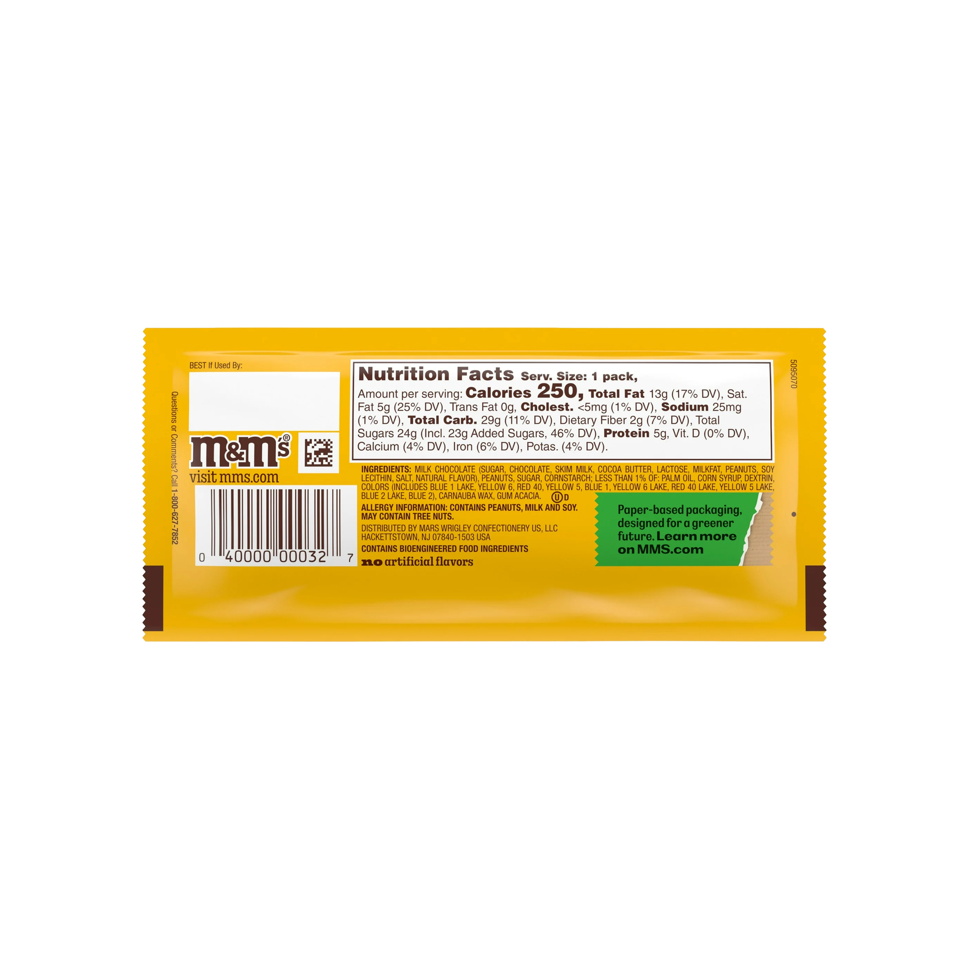 M&M Peanut 1.74 oz