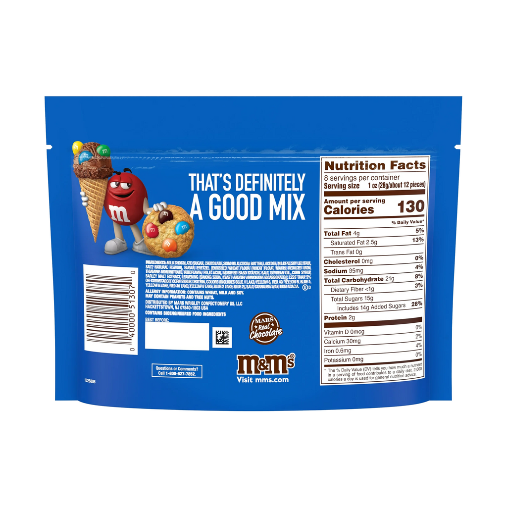 M&M Pretzel Sharing Size