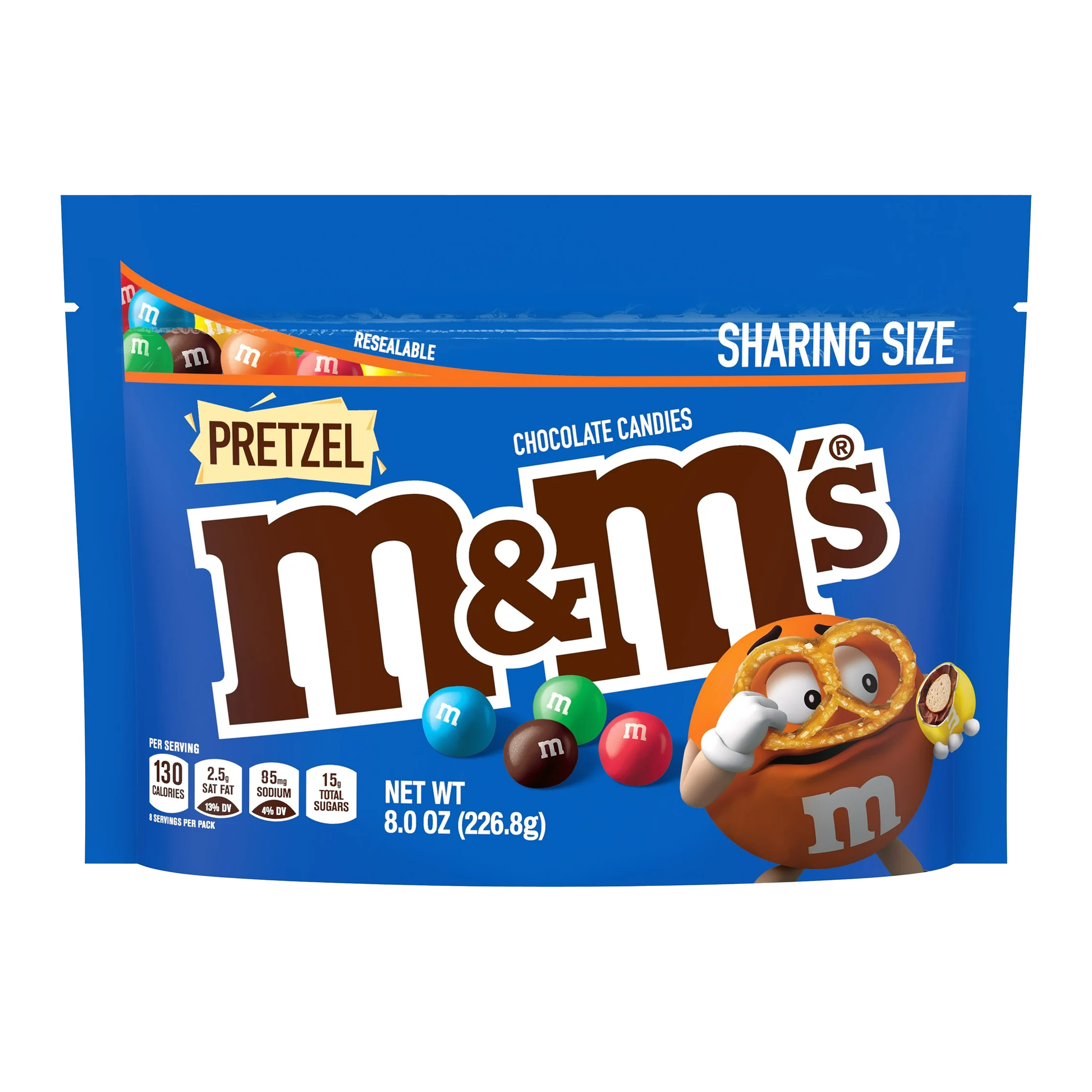 M&M Pretzel Sharing Size
