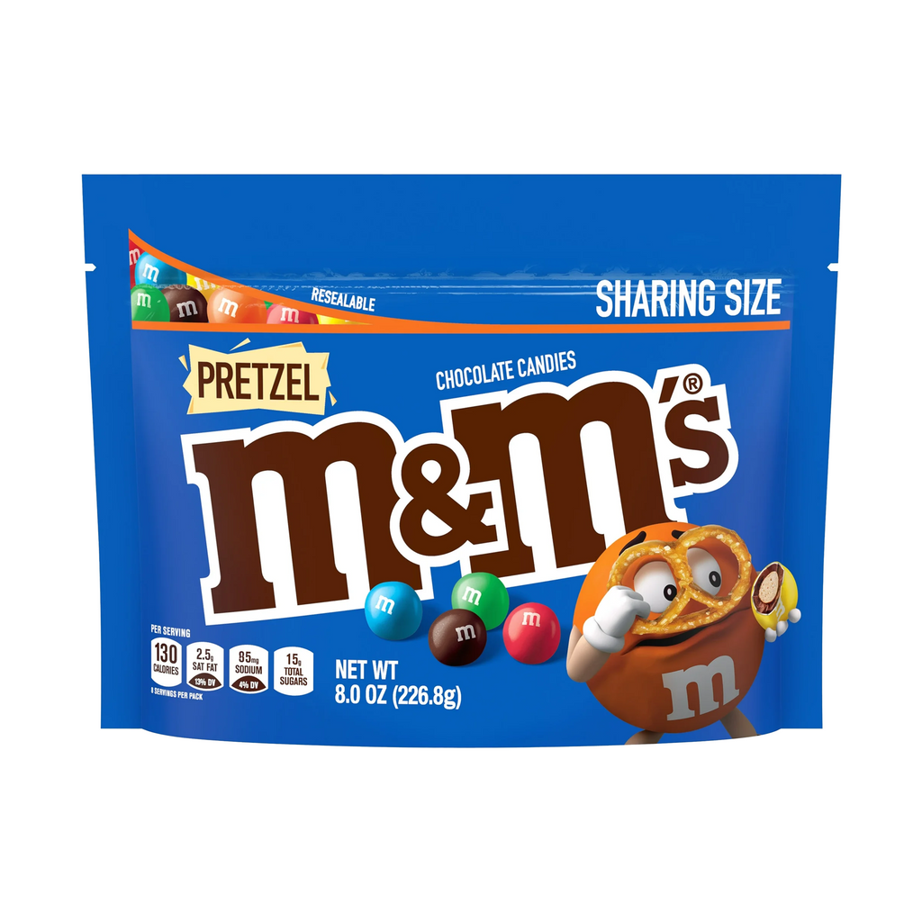 M&M Pretzel Sharing Size
