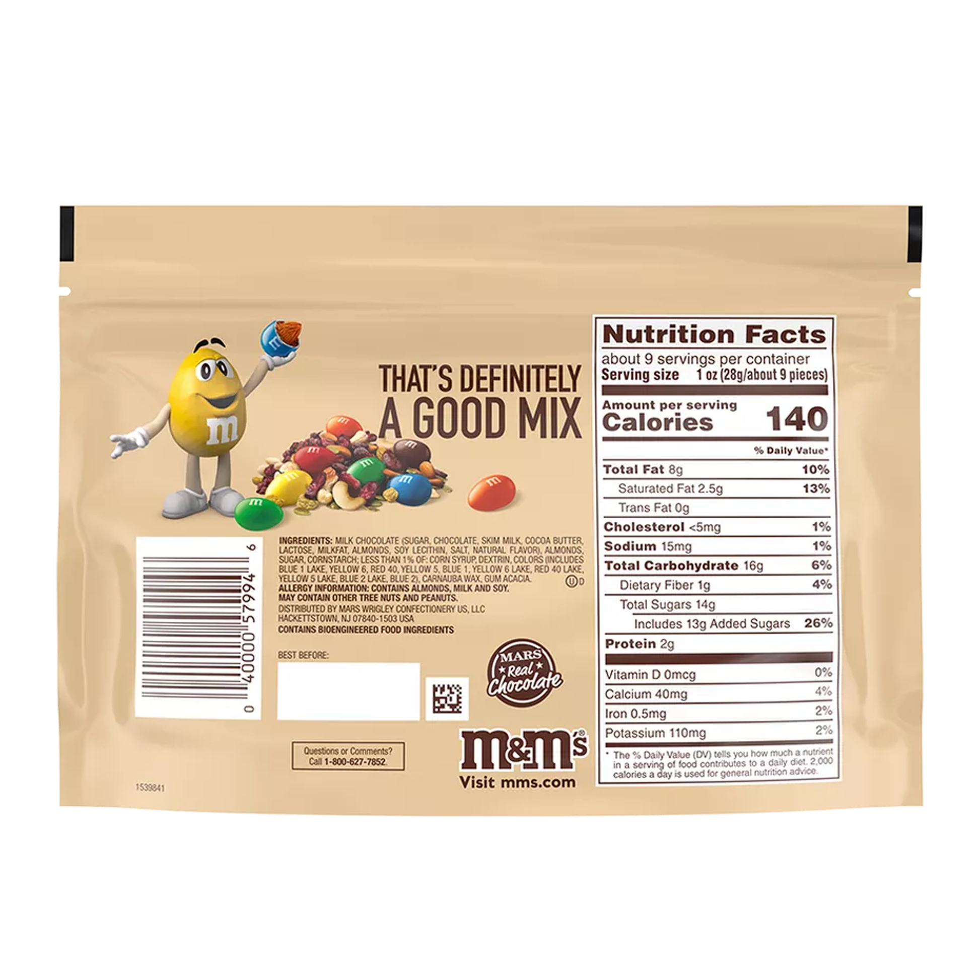 M&M Almond 9.3 oz