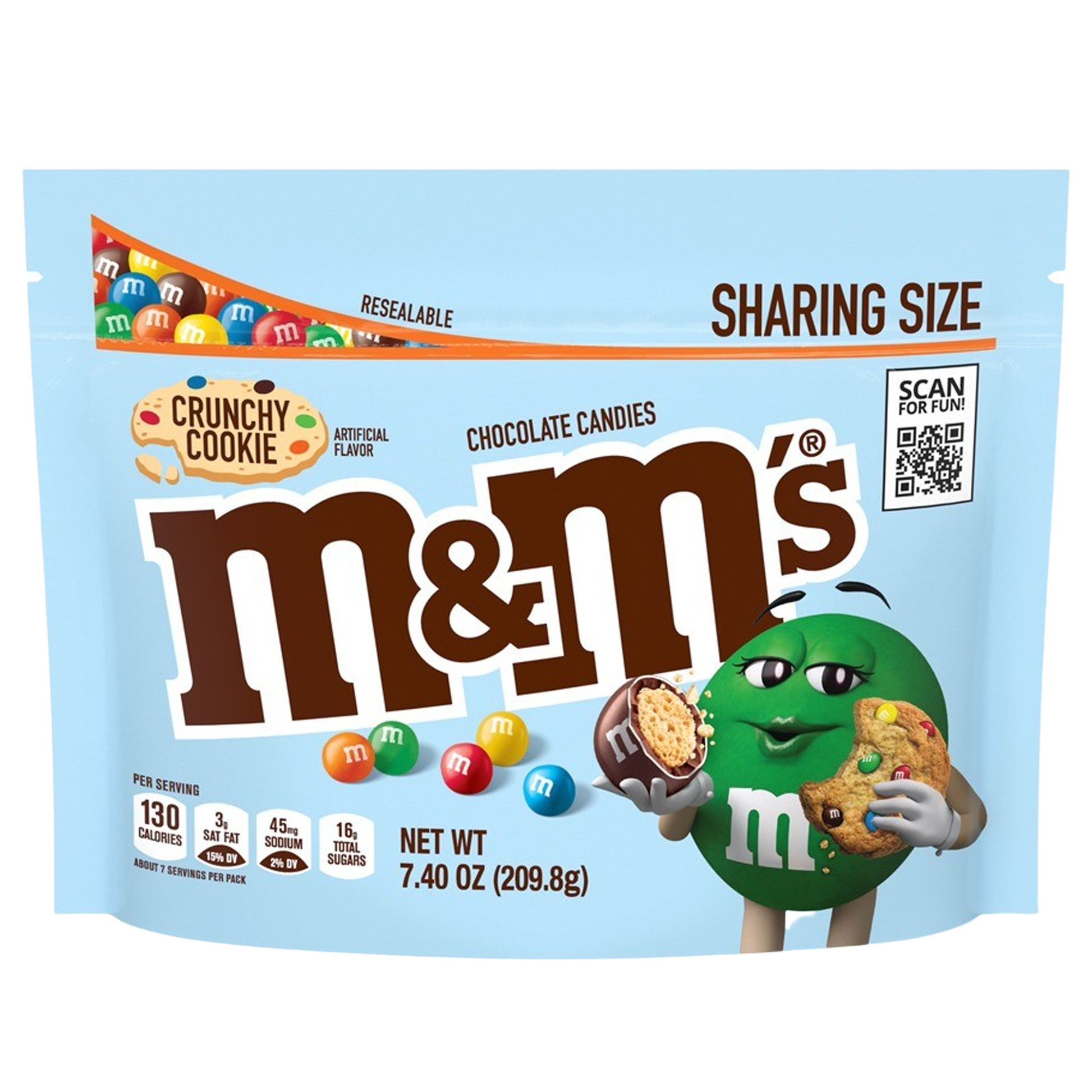 M&M Crunchy Cookie 7.4 oz